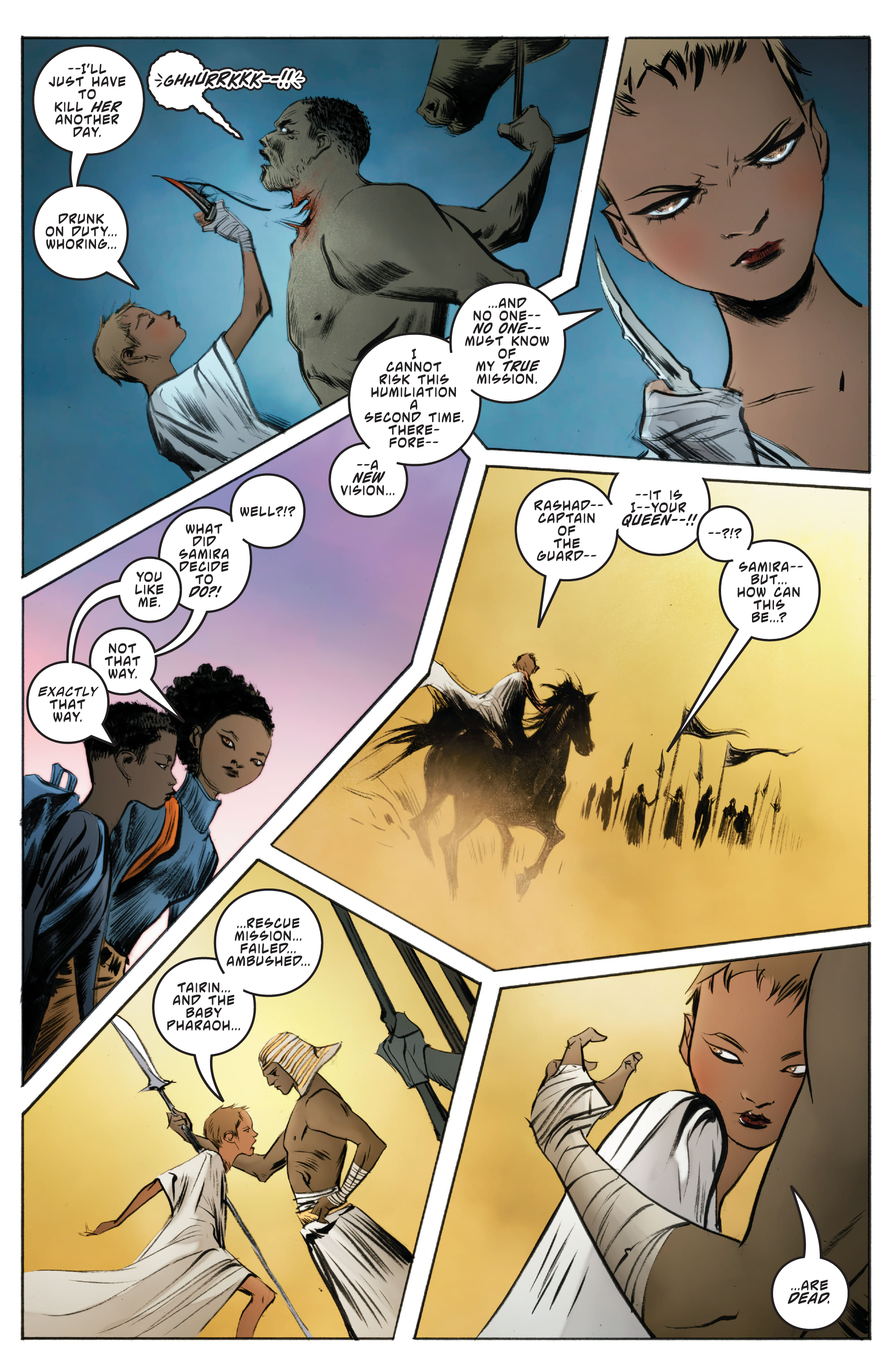 Read online Sacred Six comic -  Issue #3 - 10