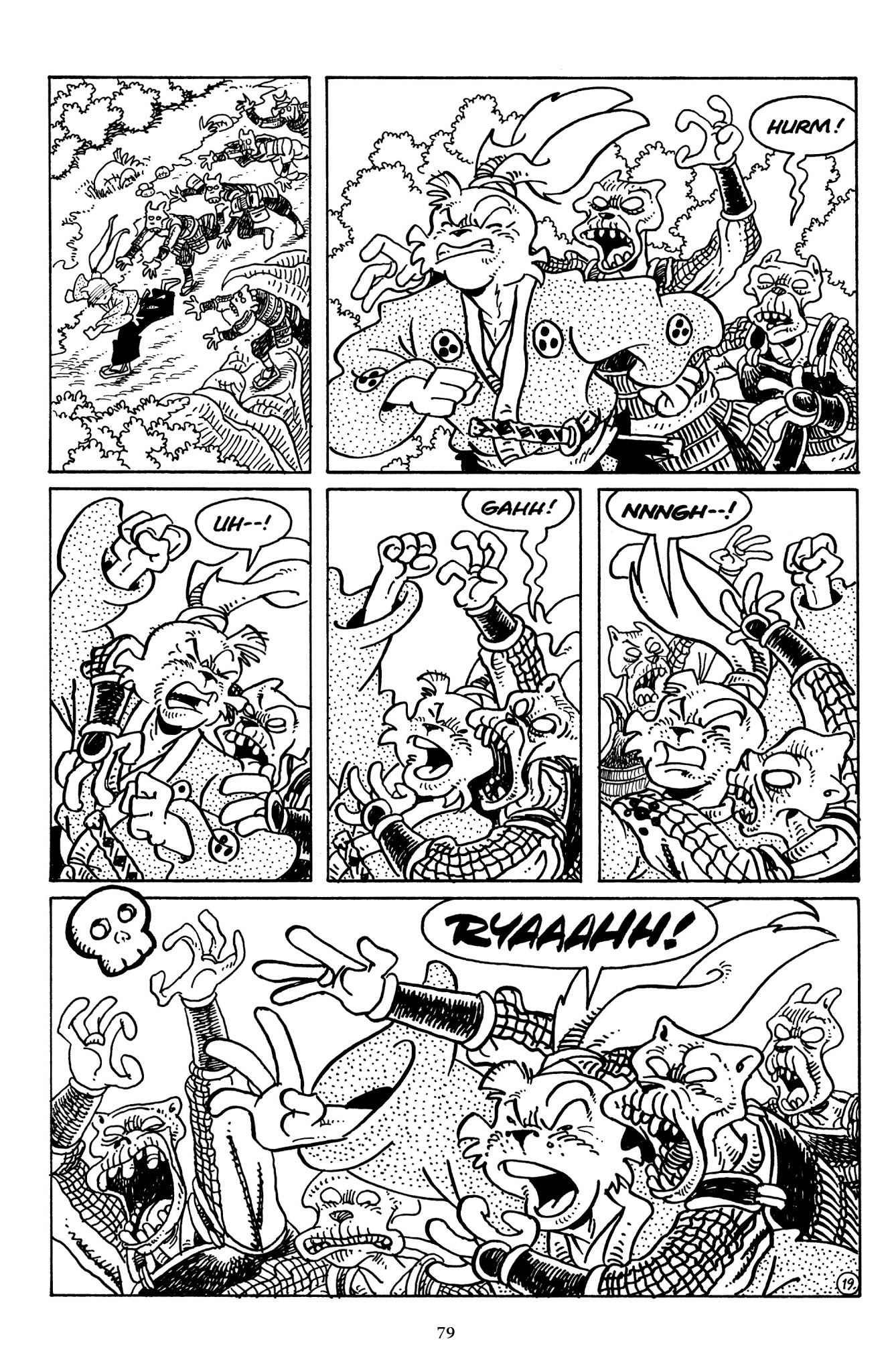 Read online The Usagi Yojimbo Saga comic -  Issue # TPB 7 - 77