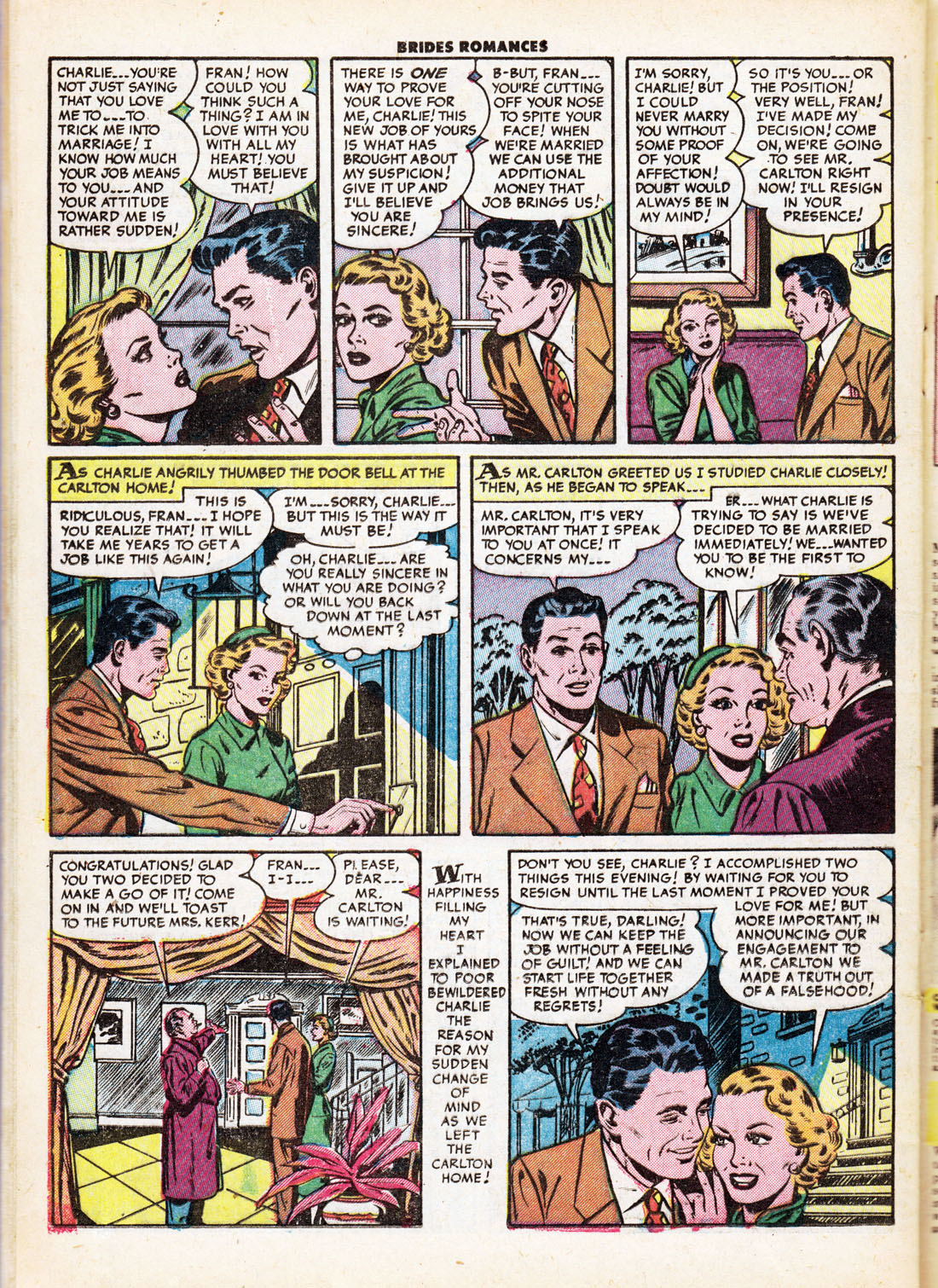 Read online Brides Romances comic -  Issue #6 - 24