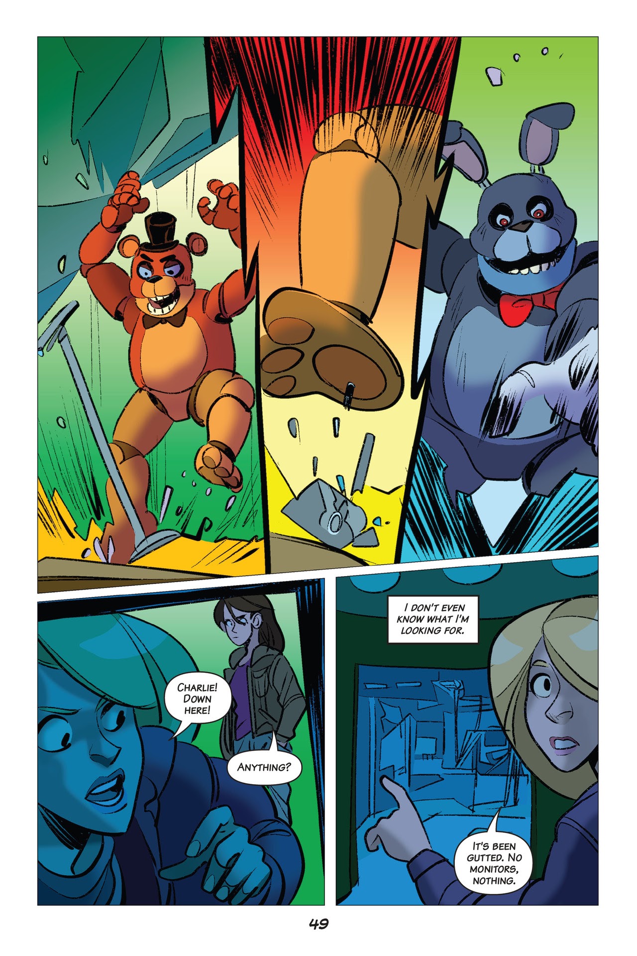 Read online Five Nights At Freddy's comic -  Issue # The Twisted Ones (Part 1) - 50