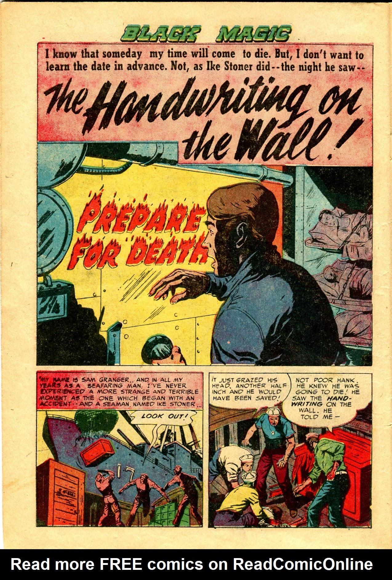 Read online Black Magic (1950) comic -  Issue #13 - 10