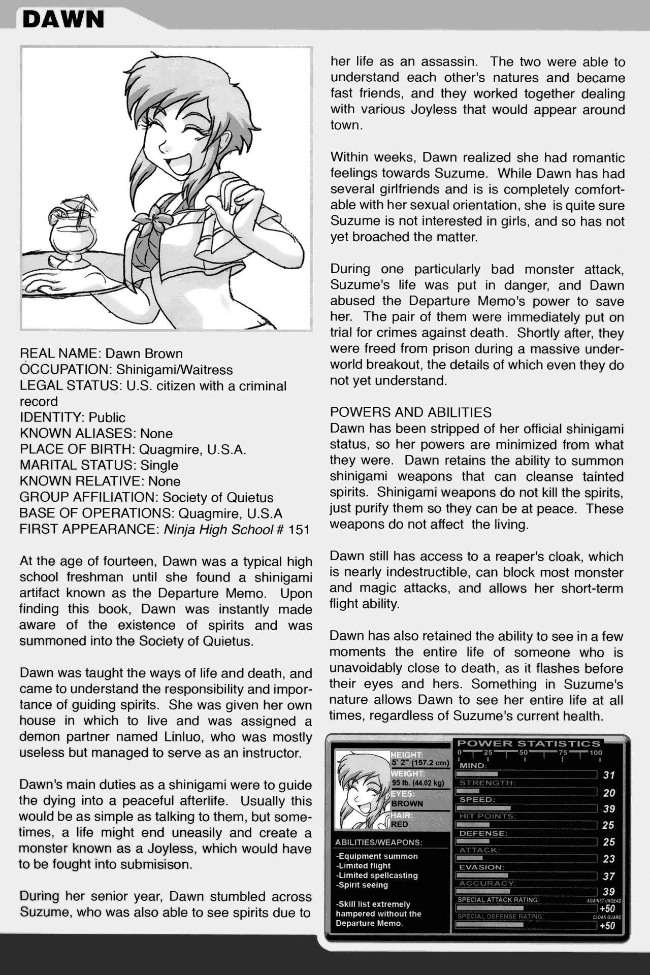 Read online Gold Digger/Ninja High School: Maidens of Twilight comic -  Issue #2 - 25