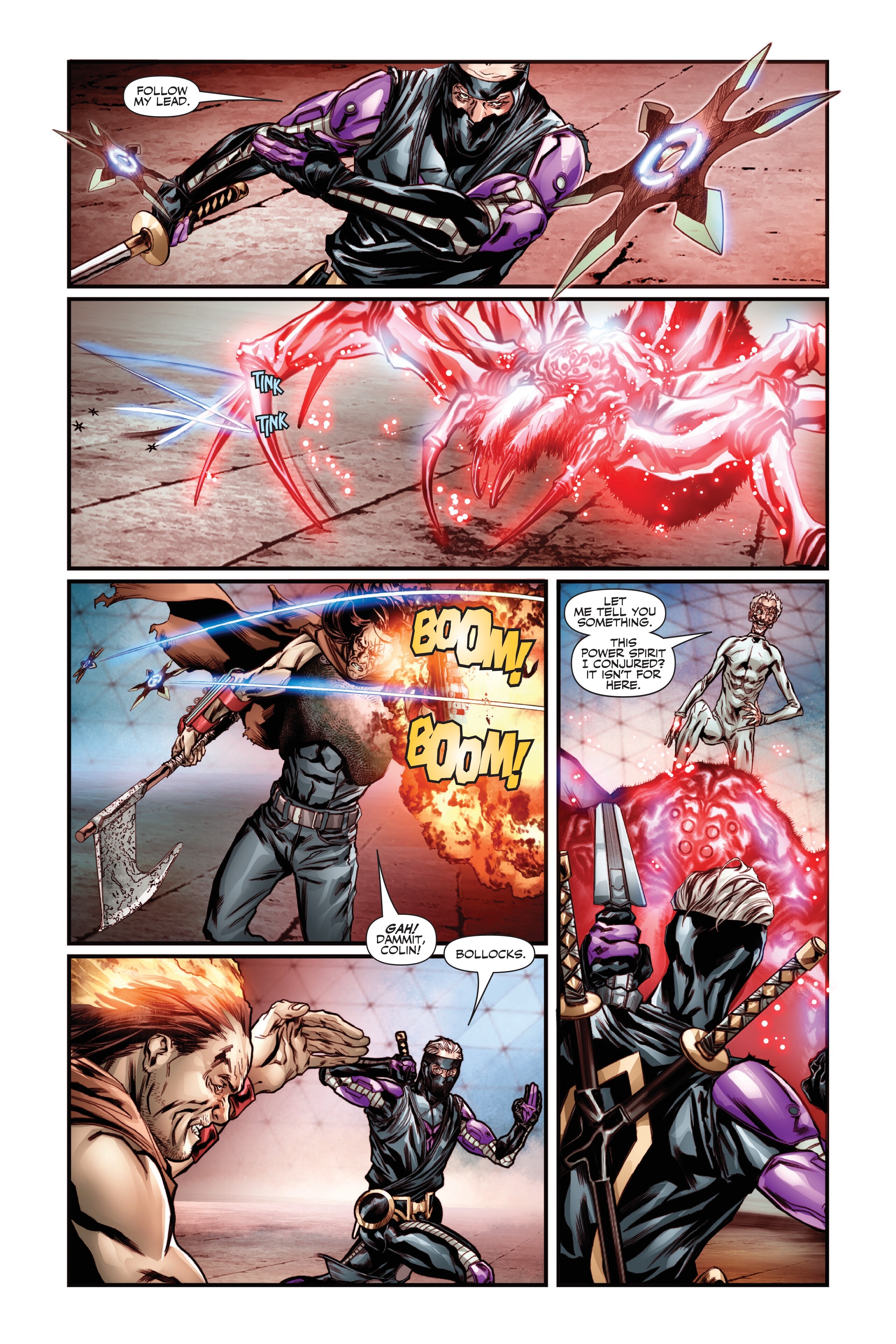 Read online Ninjak (2015) comic -  Issue # _Deluxe Edition 2 (Part 3) - 4