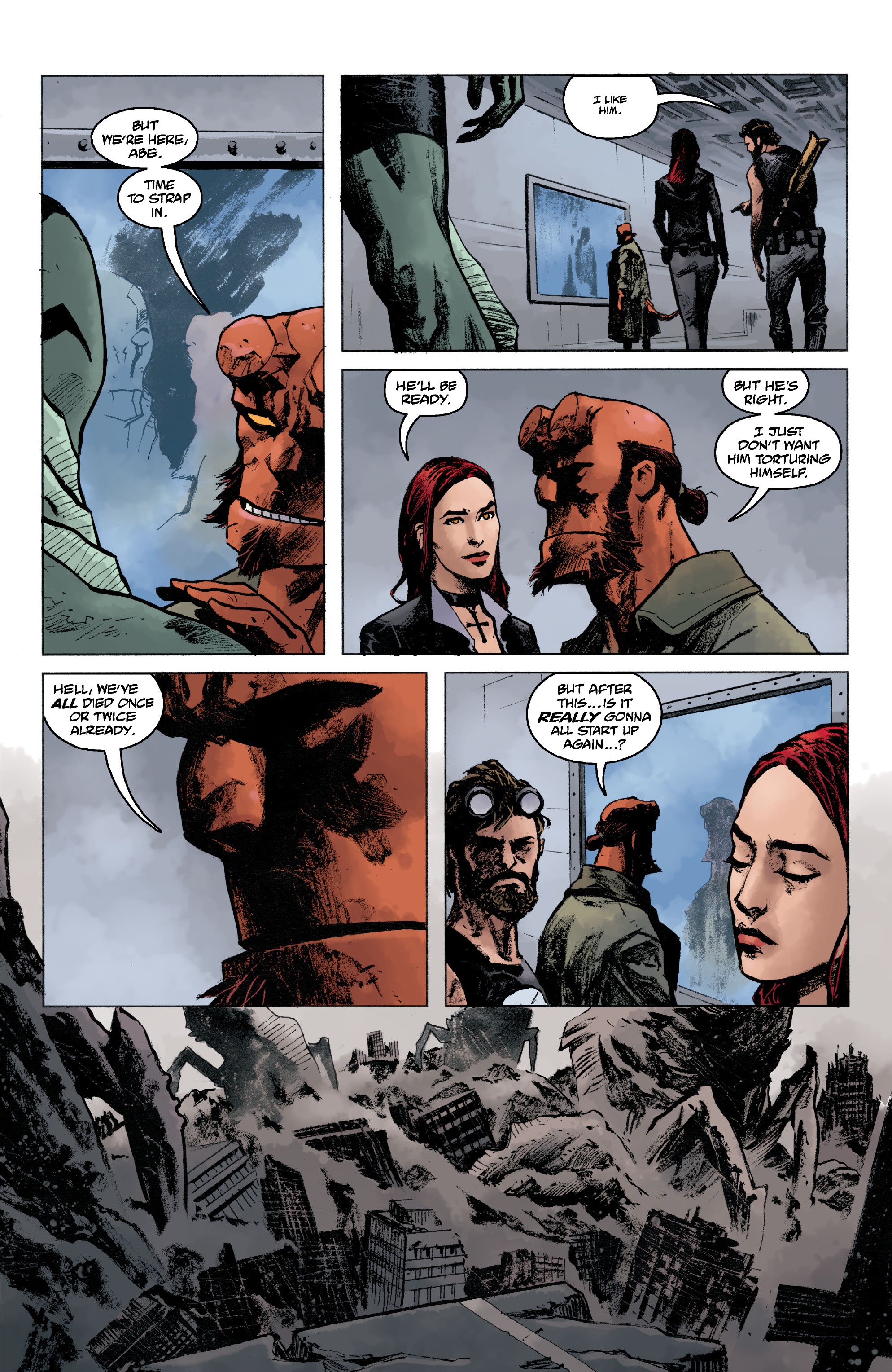 Read online B.P.R.D. The Devil You Know comic -  Issue # _Omnibus (Part 3) - 3