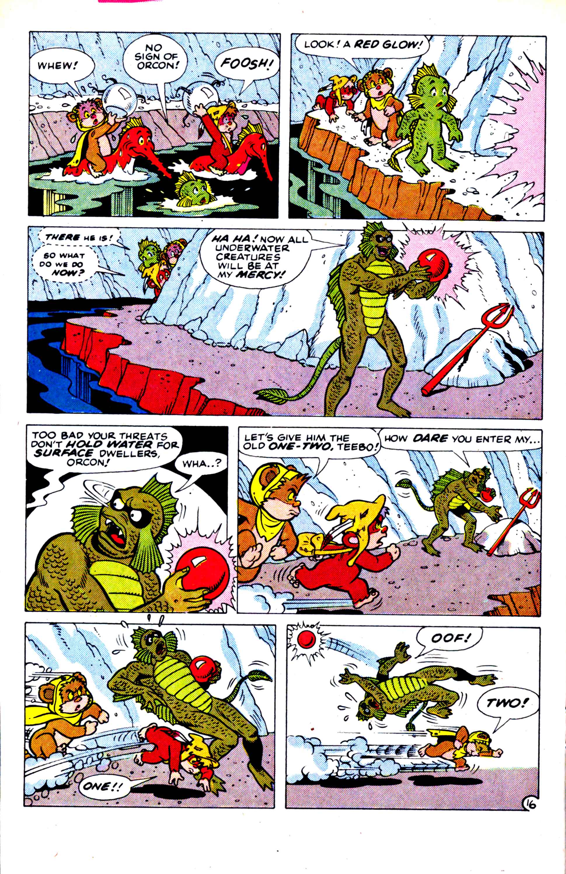 Read online Ewoks (1987) comic -  Issue #9 - 17