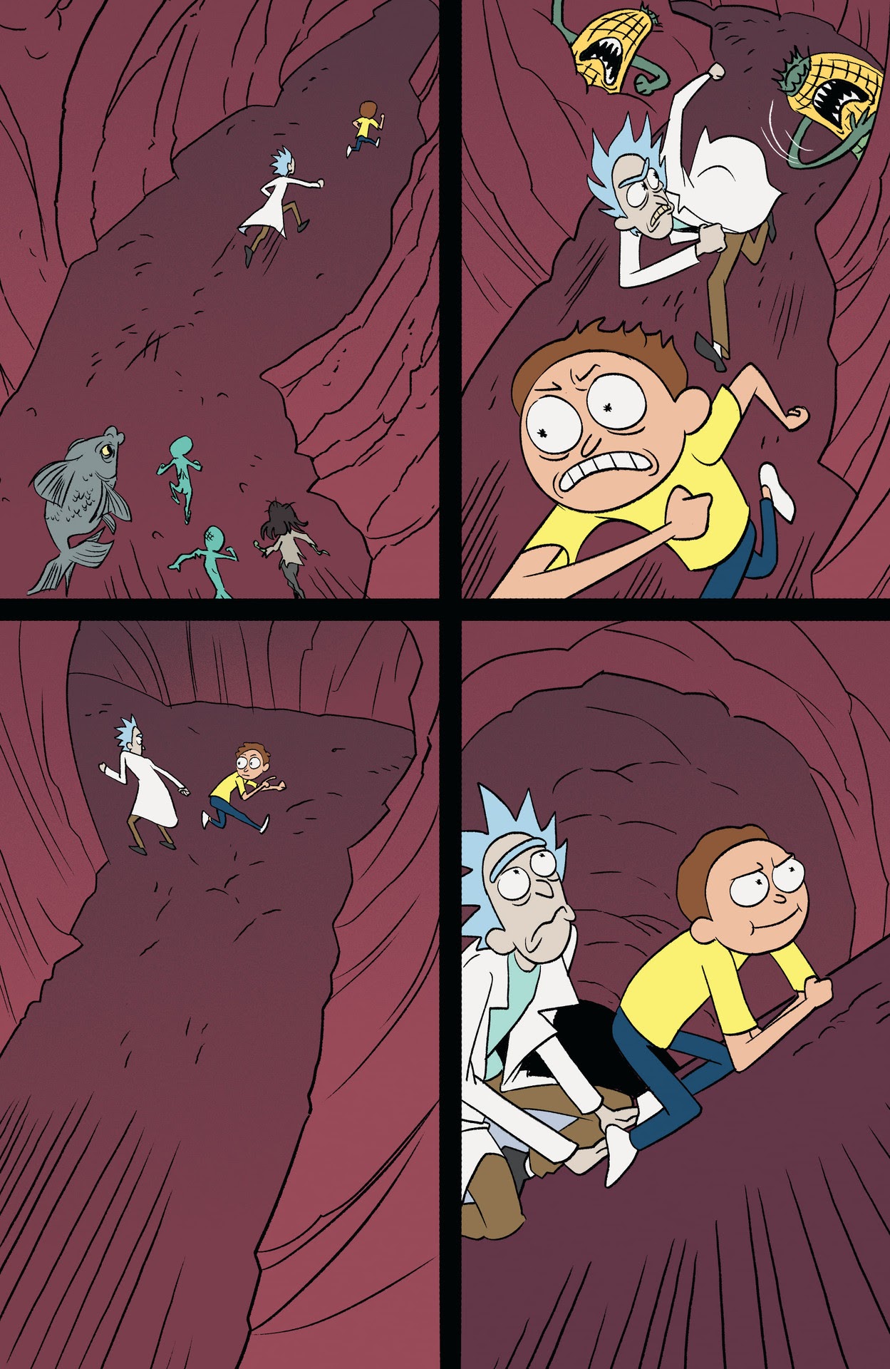 Read online Rick and Morty: Go to Hell comic -  Issue #3 - 16