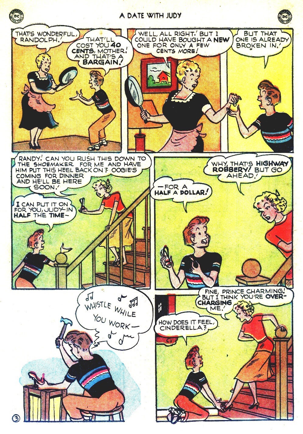 Read online A Date with Judy comic -  Issue #14 - 20