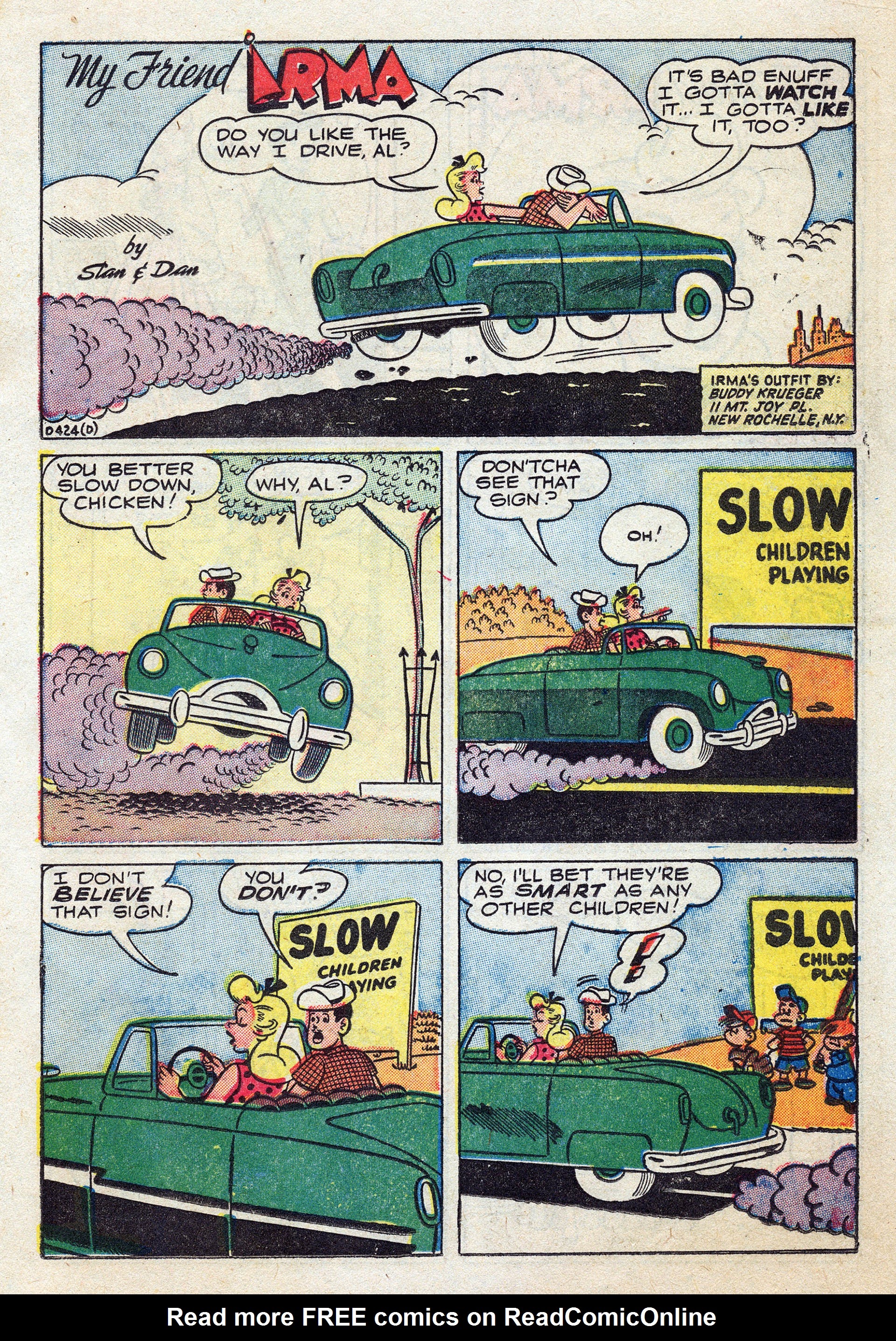 Read online My Friend Irma comic -  Issue #38 - 19