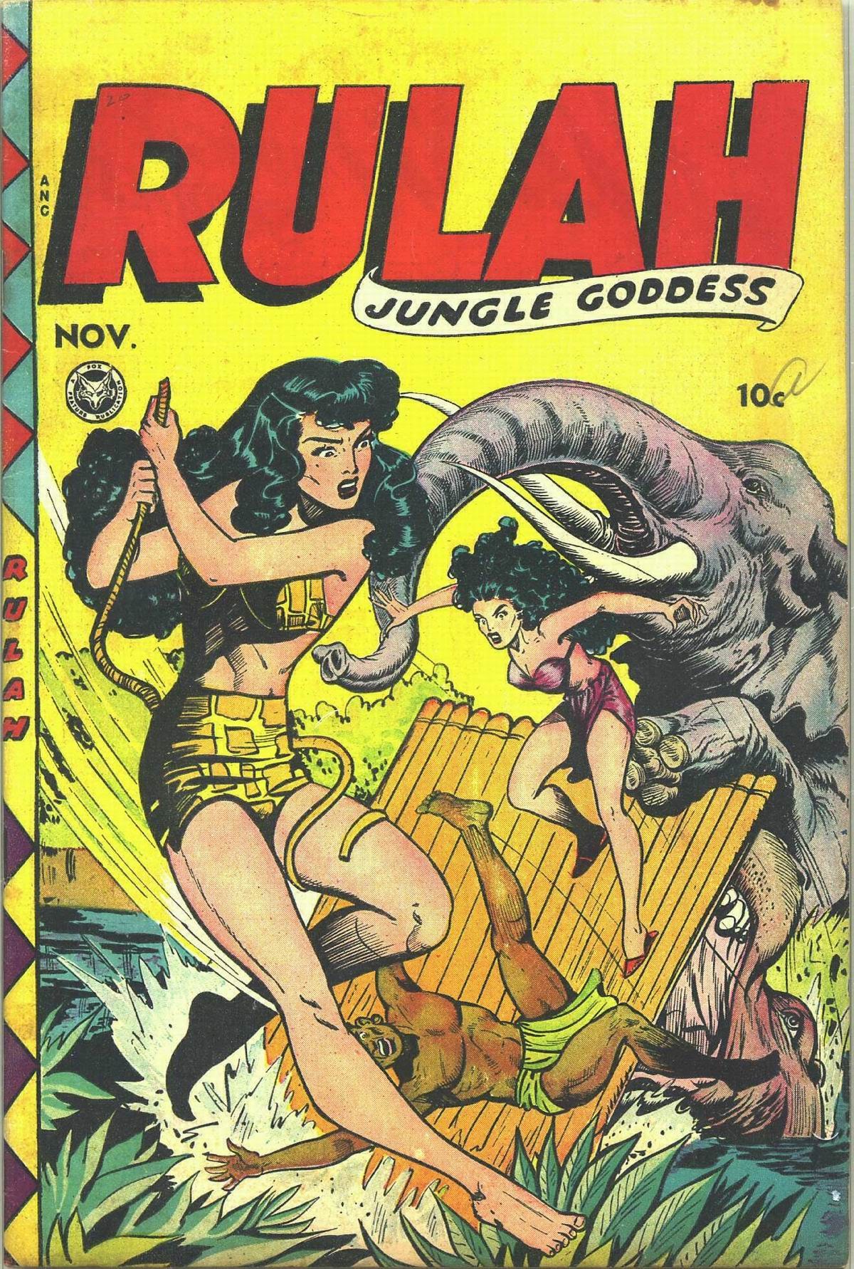 Read online Rulah - Jungle Goddess comic -  Issue #20 - 1