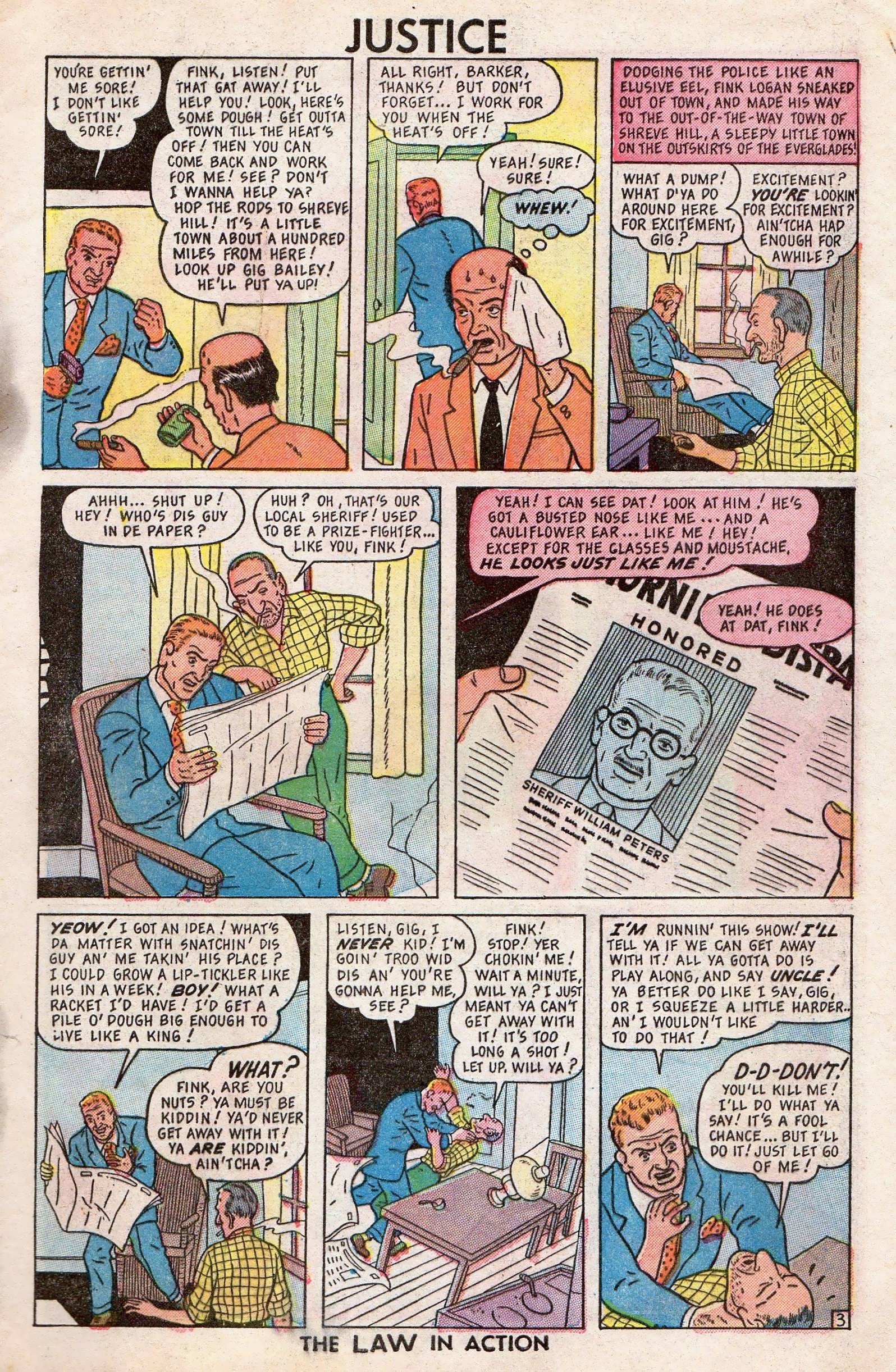 Read online Justice (1947) comic -  Issue #11 - 5