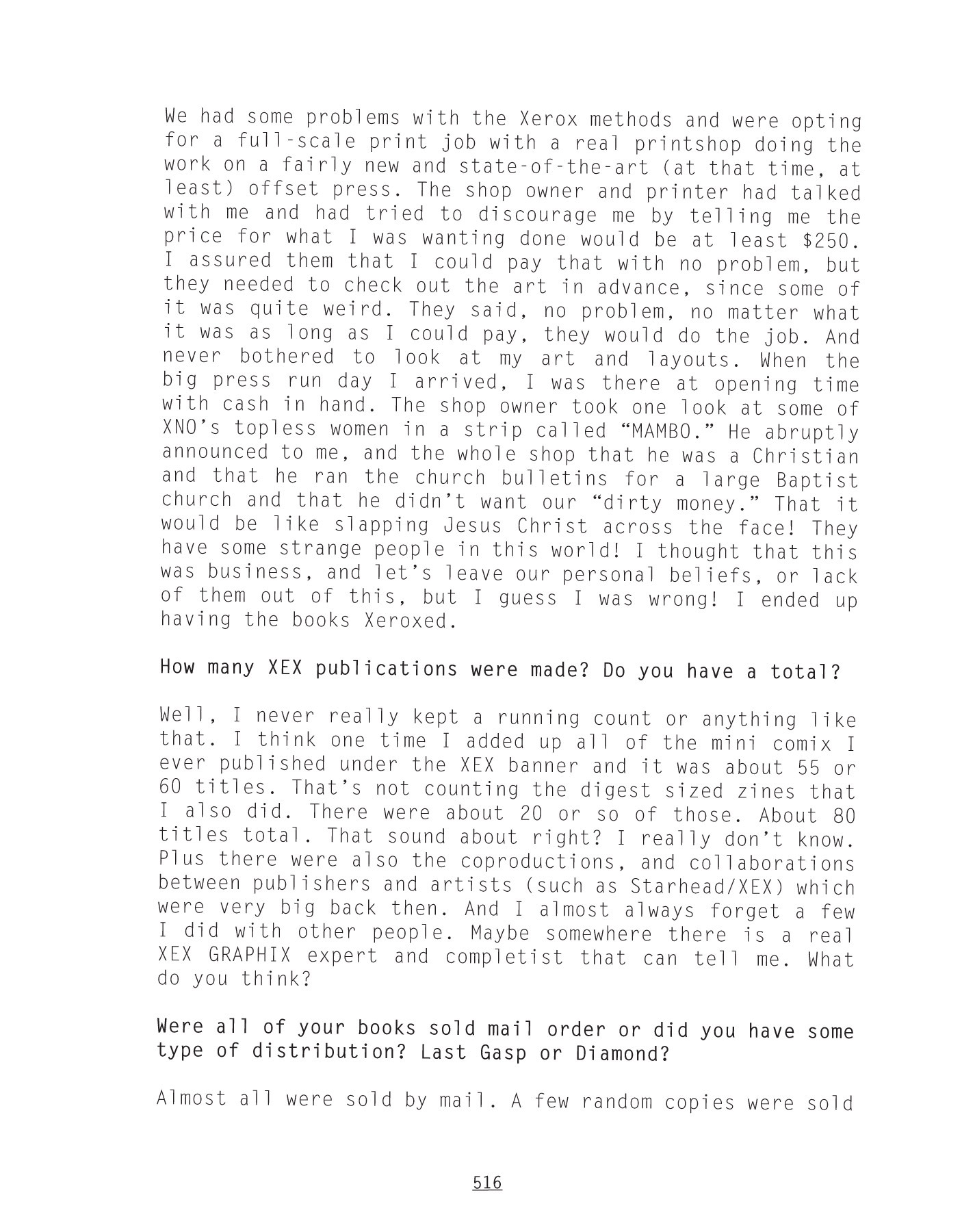 Read online NEWAVE! The Underground Mini Comix of the 1980's comic -  Issue # TPB (Part 5) - 96