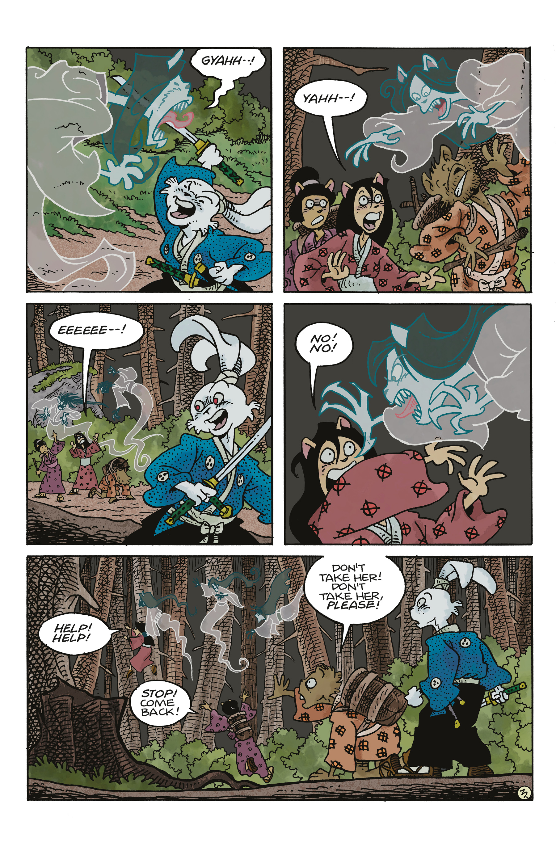 Read online Space Usagi: Yokai Hunter comic -  Issue # Full - 5