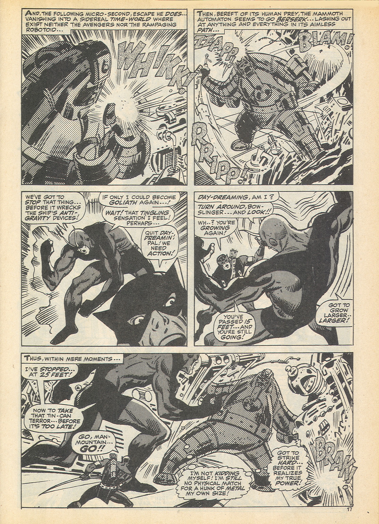 Read online The Avengers (1973) comic -  Issue #69 - 17