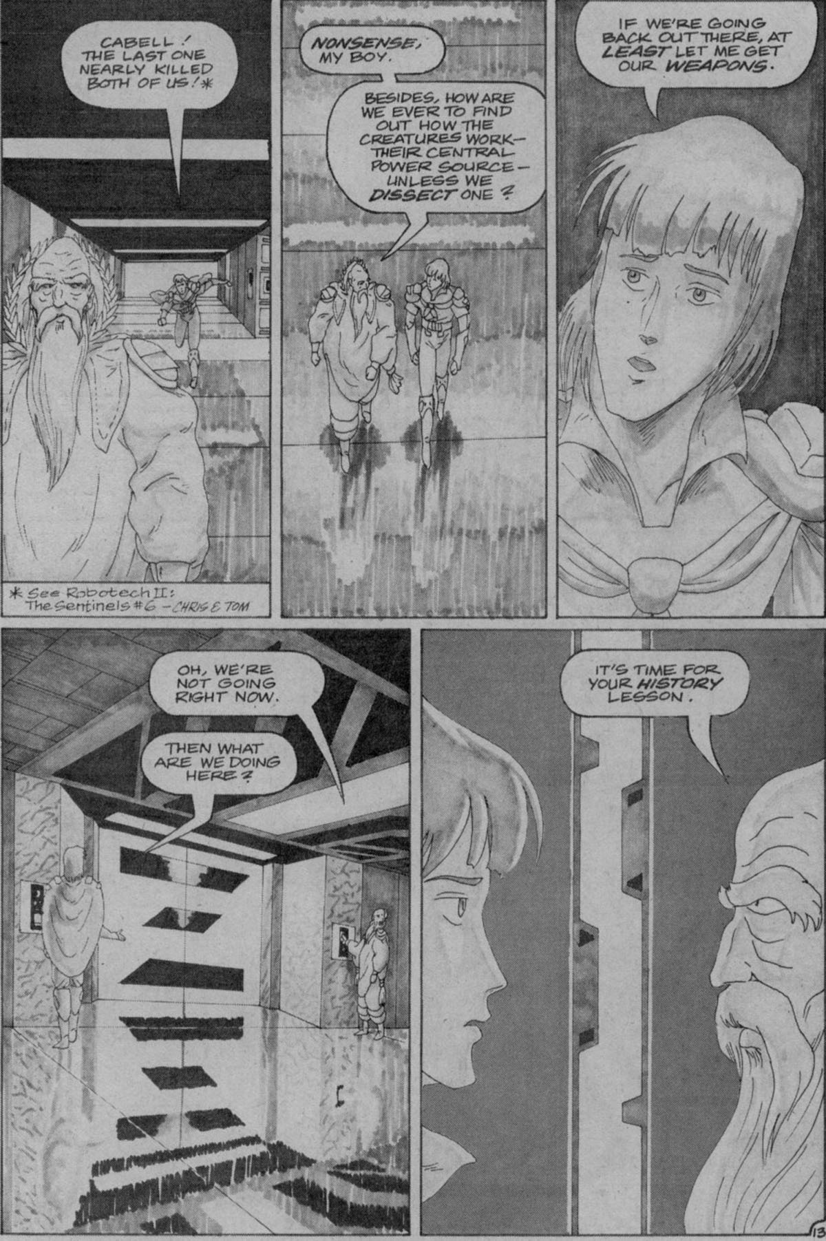 Read online Robotech II: The Sentinels - The Marriage of Rick Hunter and Lisa Hayes comic -  Issue # TPB 3 - 48