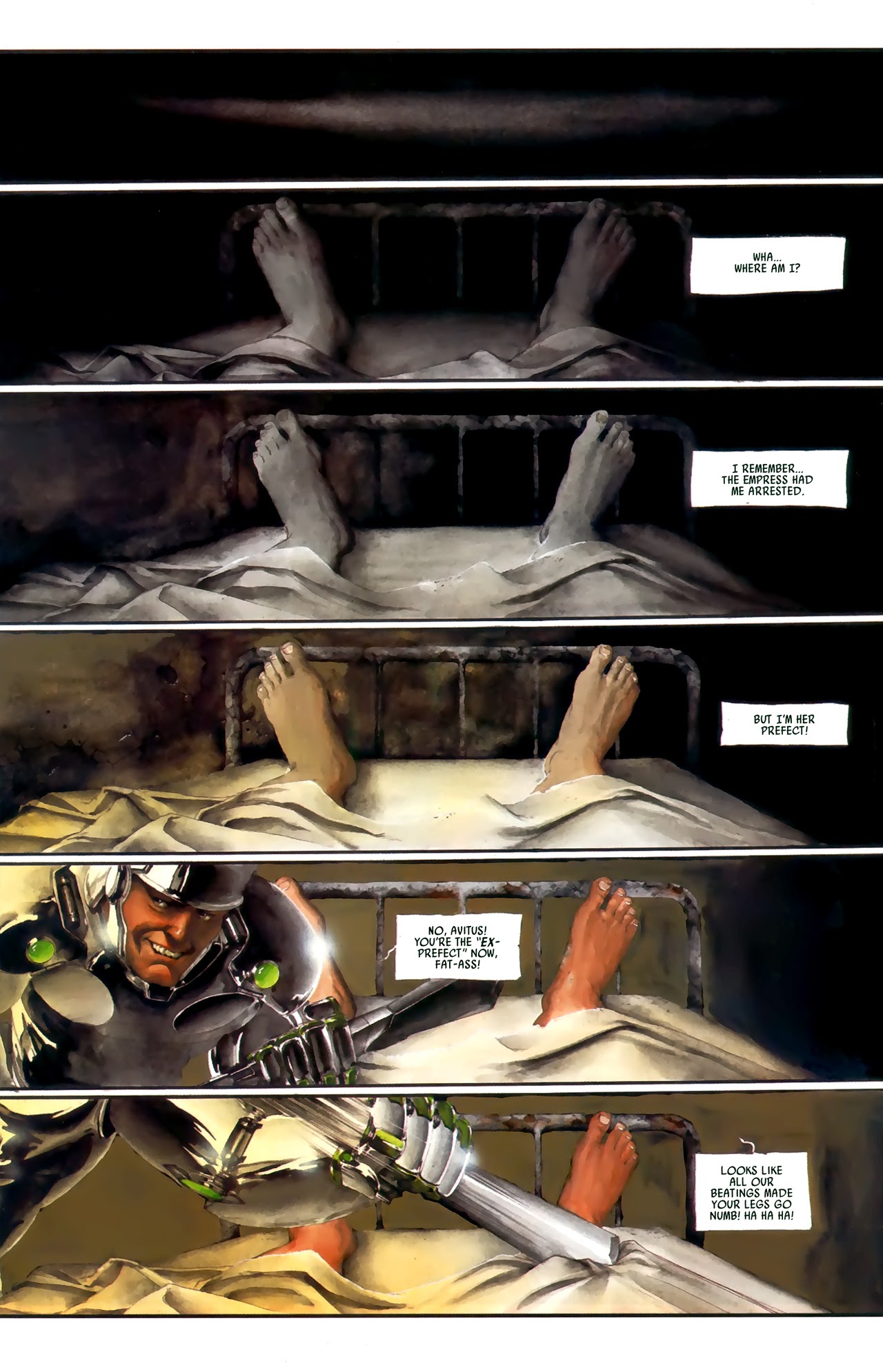 Read online Scourge Of The Gods: The Fall comic -  Issue #2 - 8