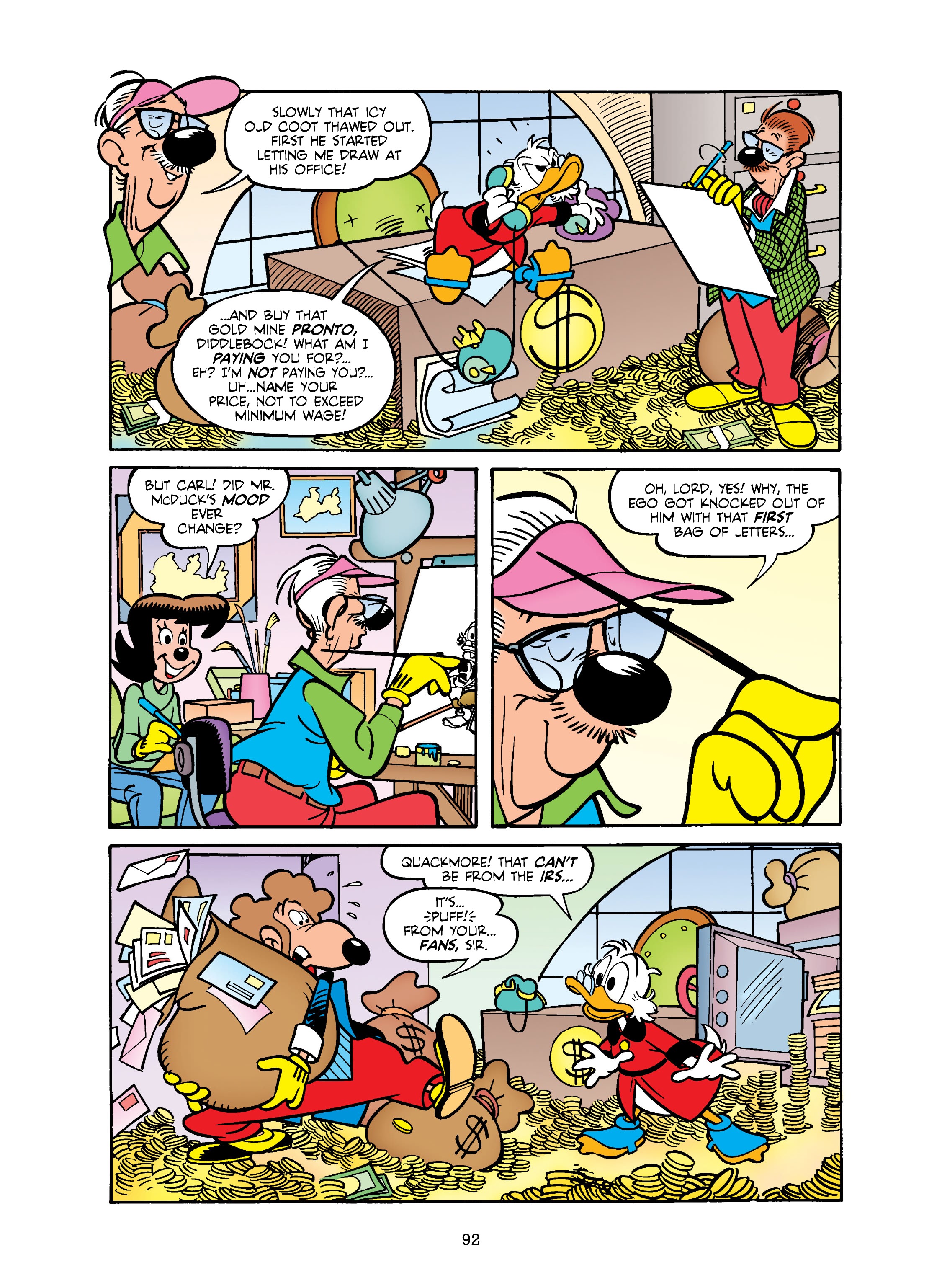 Read online Walt Disney's Uncle Scrooge & Donald Duck: Bear Mountain Tales comic -  Issue # TPB (Part 1) - 92