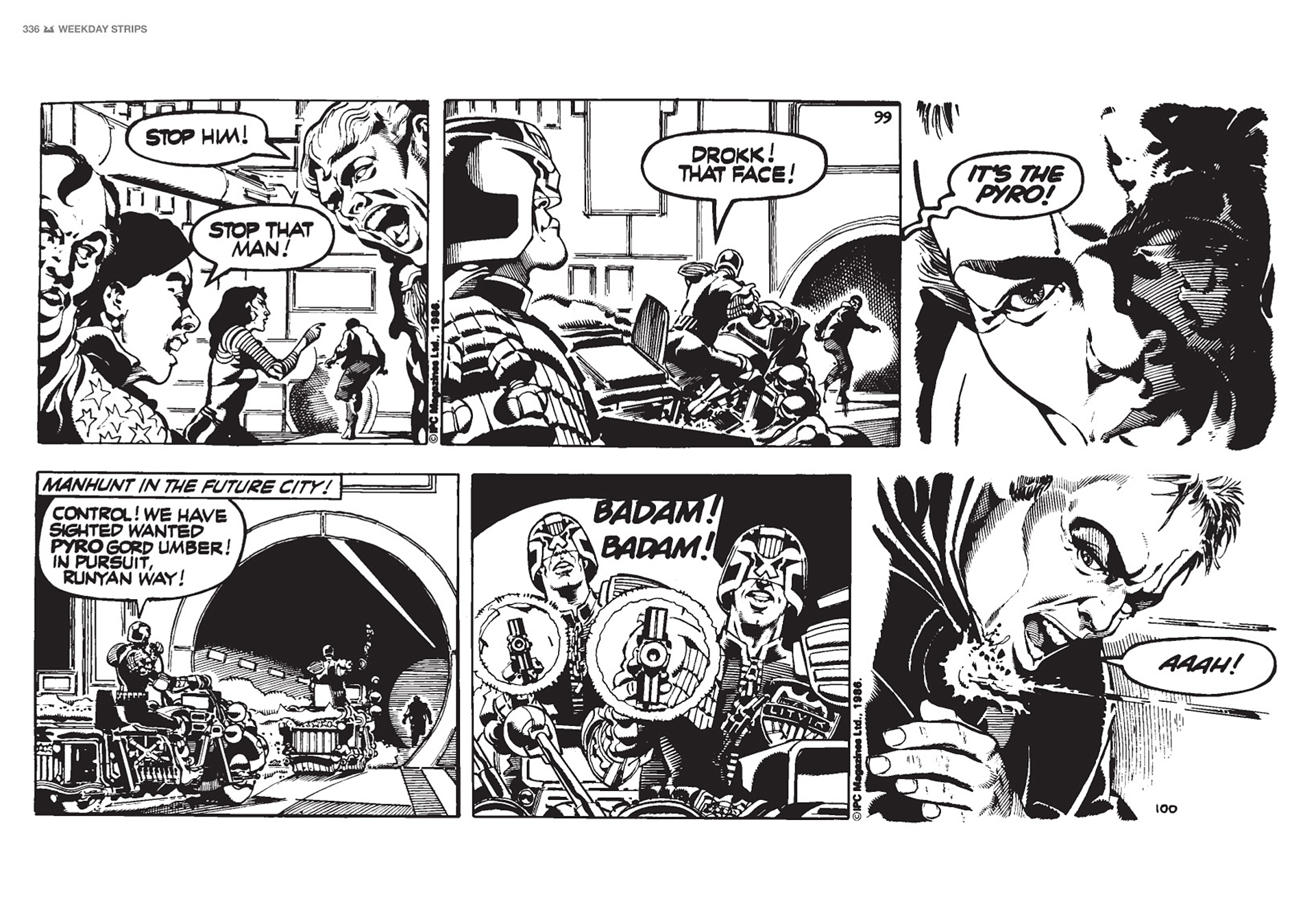 Read online Judge Dredd: The Daily Dredds comic -  Issue # TPB 1 - 339