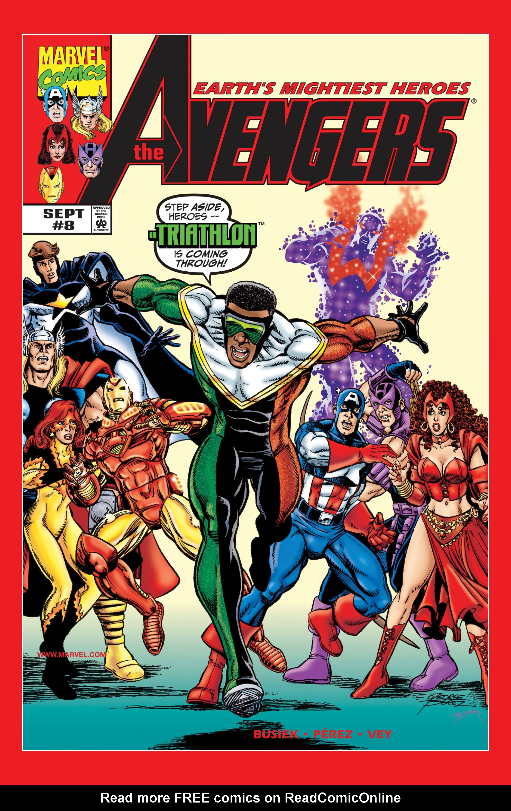 Read online Avengers By Kurt Busiek & George Perez Omnibus comic -  Issue # TPB (Part 3) - 90