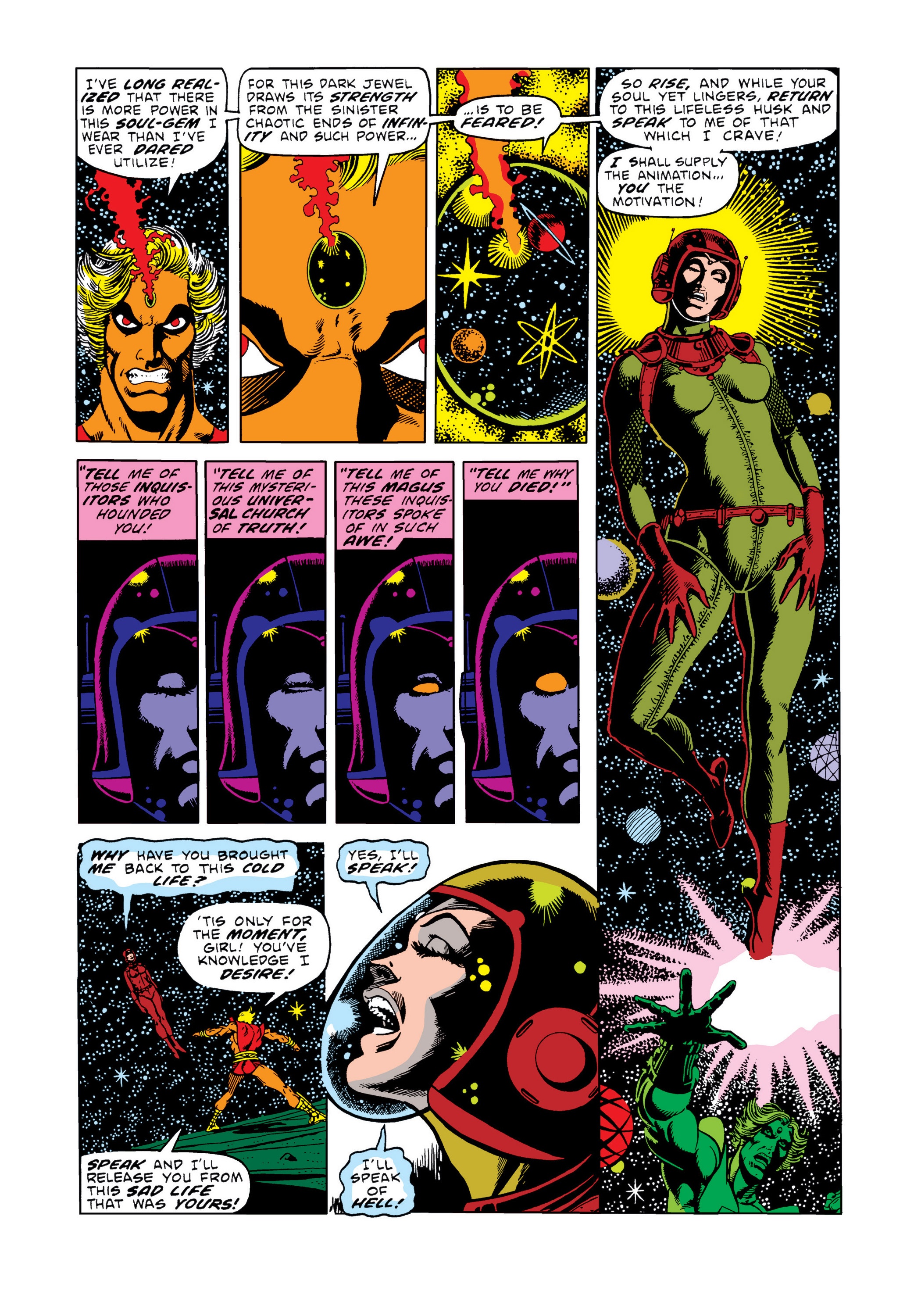 Read online Marvel Masterworks: Warlock comic -  Issue # TPB 2 (Part 1) - 19