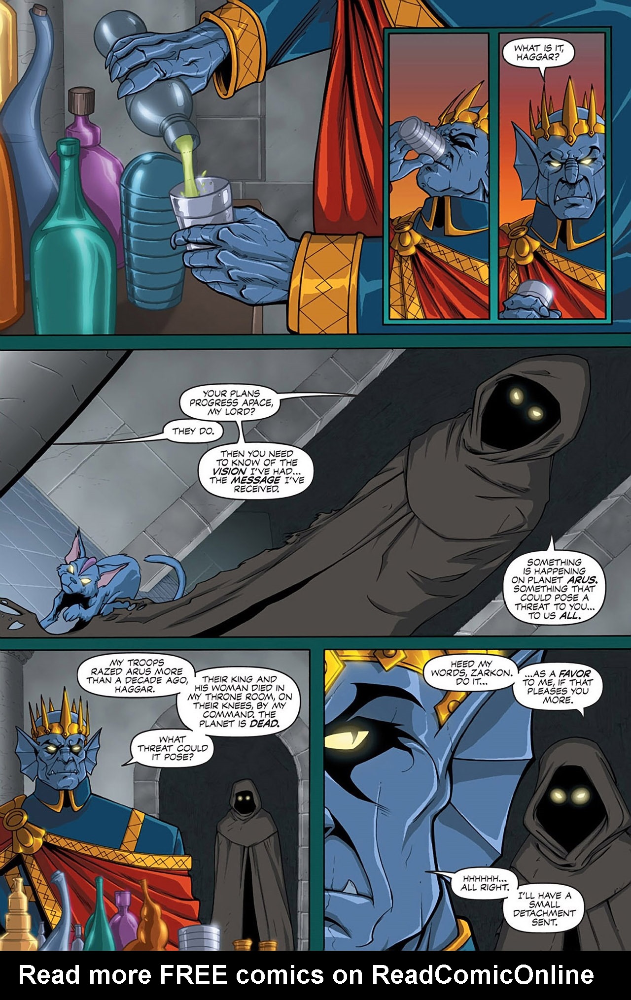 Read online Voltron: Defender of the Universe (Existed) comic -  Issue #1 - 20