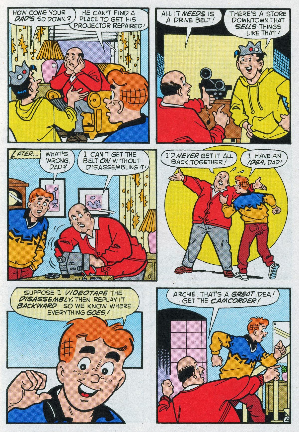 Read online Archie's Double Digest Magazine comic -  Issue #160 - 145