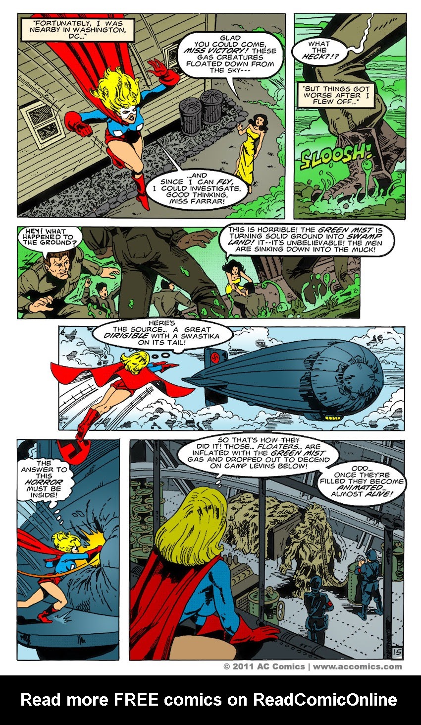 Read online Femforce: Origins comic -  Issue # Full - 15