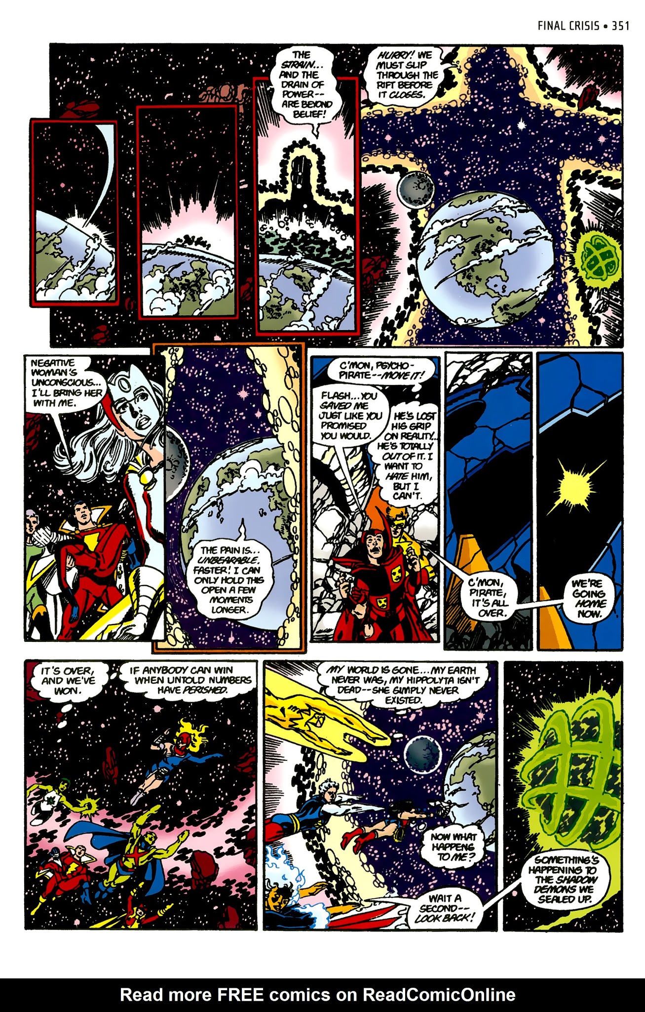 Read online Crisis on Infinite Earths (1985) comic -  Issue # _Absolute Edition 2 - 151