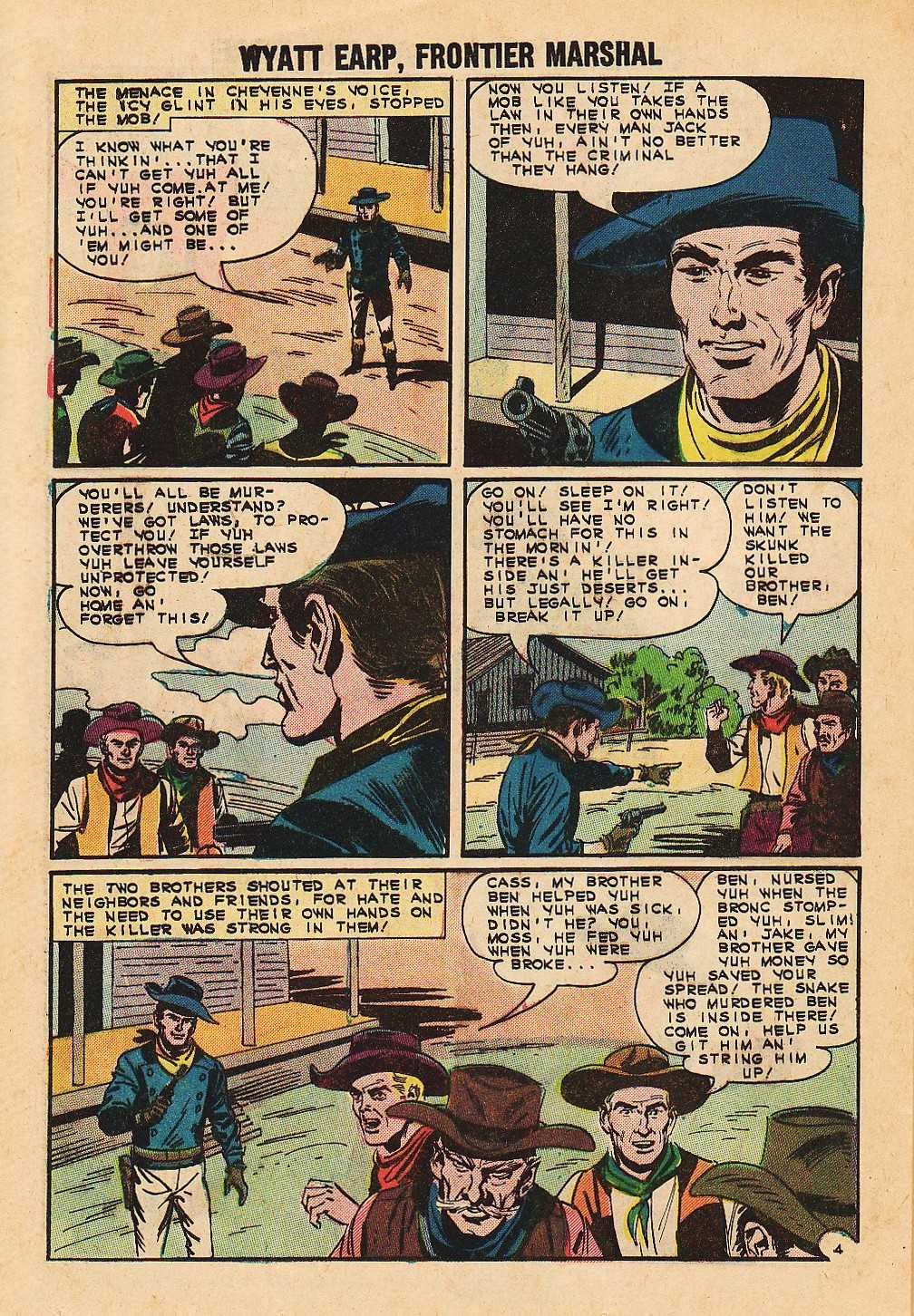 Read online Wyatt Earp Frontier Marshal comic -  Issue #49 - 24