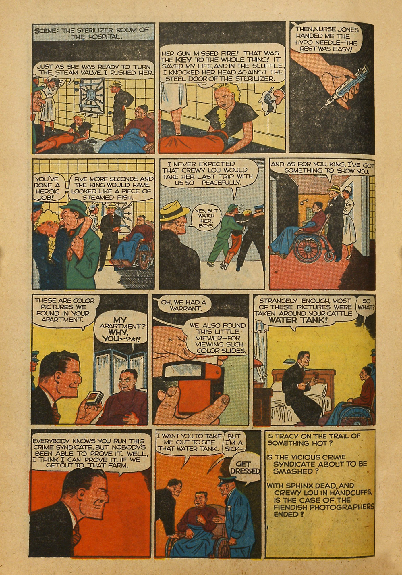 Read online Dick Tracy comic -  Issue #145 - 60
