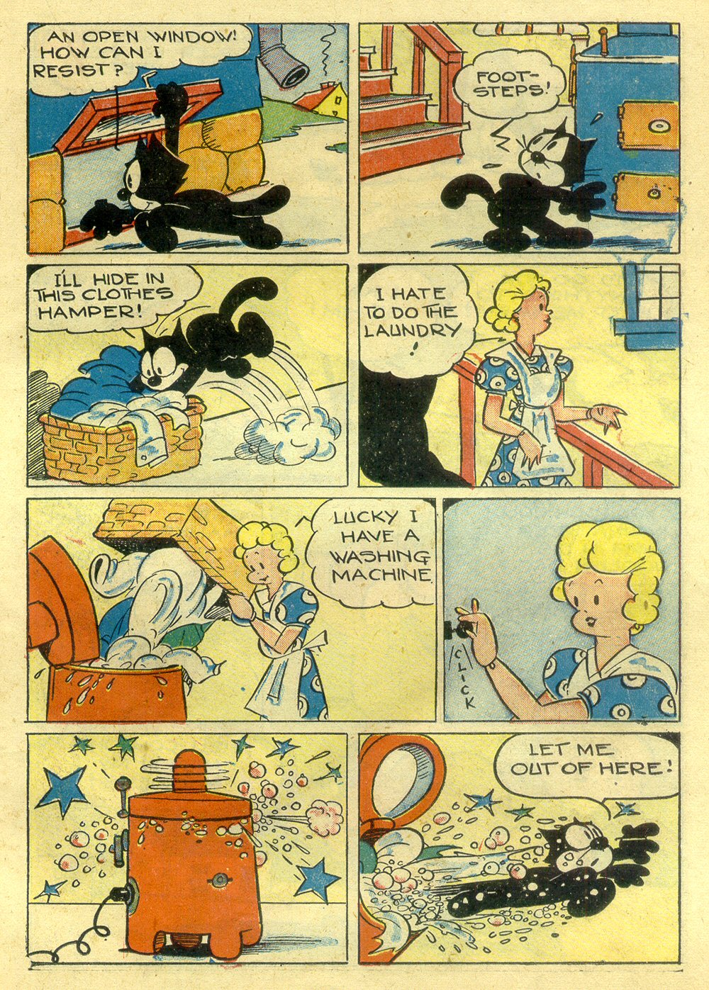 Read online Felix the Cat (1948) comic -  Issue #9 - 17