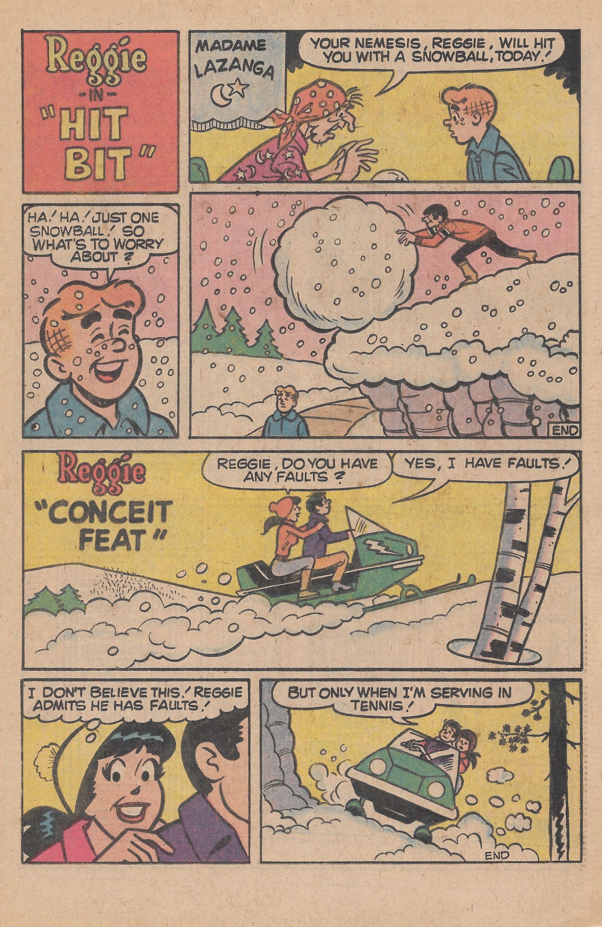 Read online Reggie's Wise Guy Jokes comic -  Issue #45 - 17