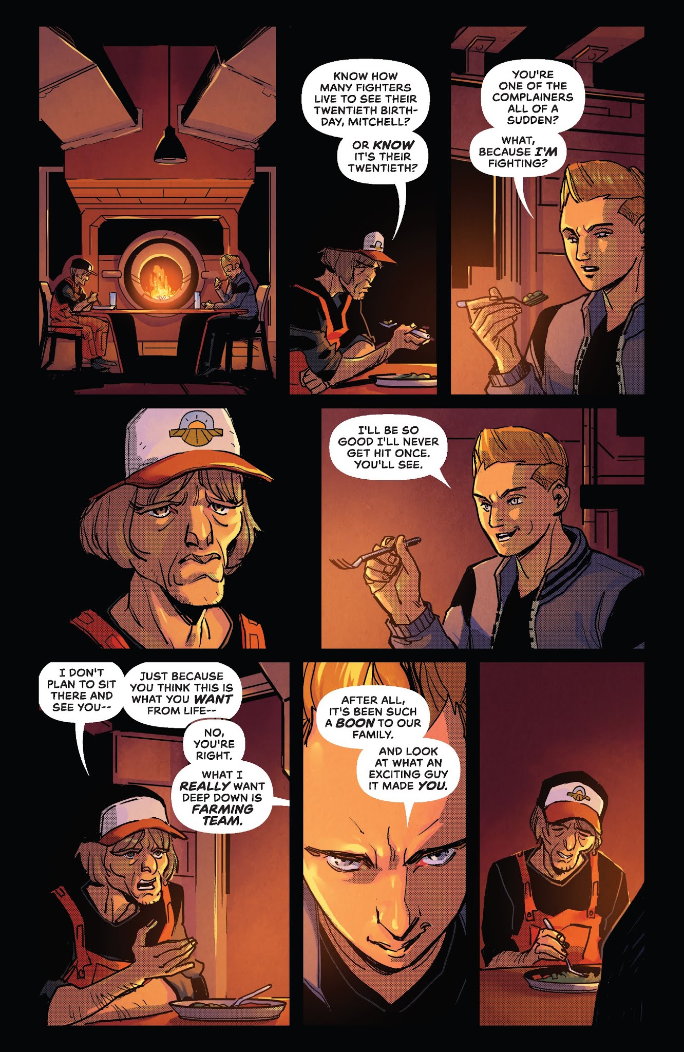 Read online Outpost Zero comic -  Issue #6 - 10