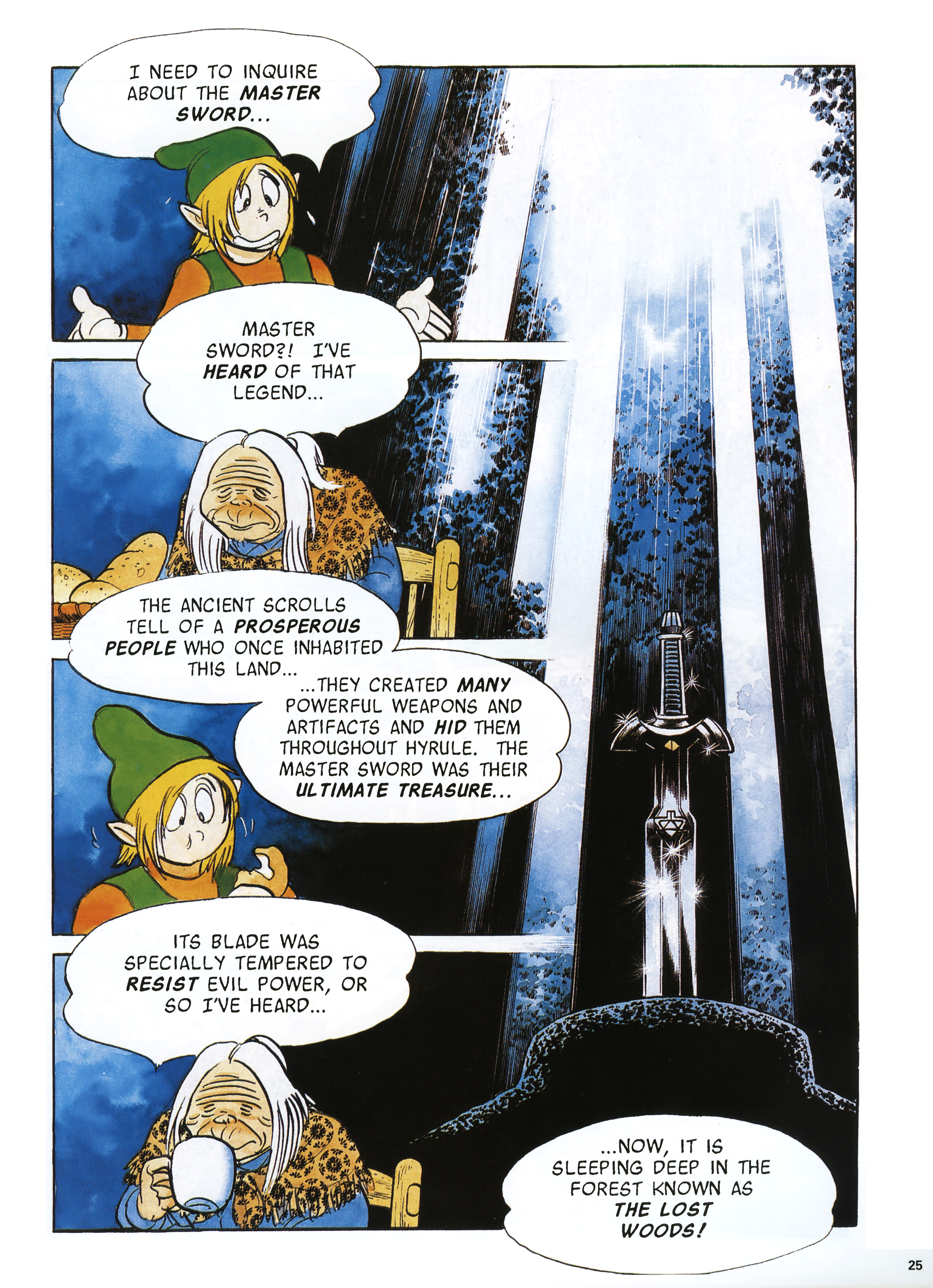Read online The Legend of Zelda: A Link To the Past comic -  Issue # TPB (Part 1) - 24