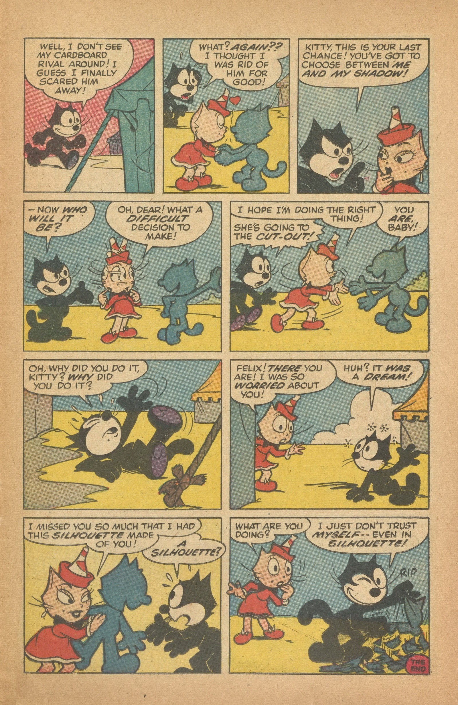 Read online Felix the Cat (1955) comic -  Issue #104 - 25