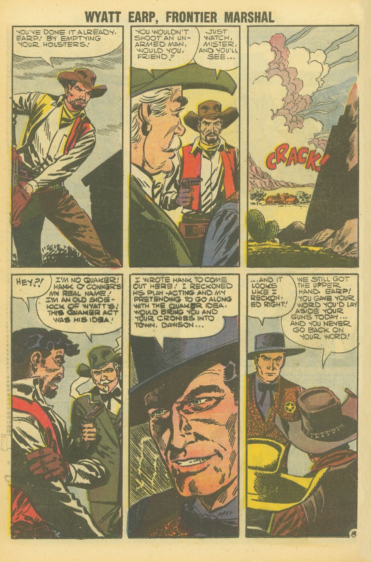Read online Wyatt Earp Frontier Marshal comic -  Issue #20 - 36