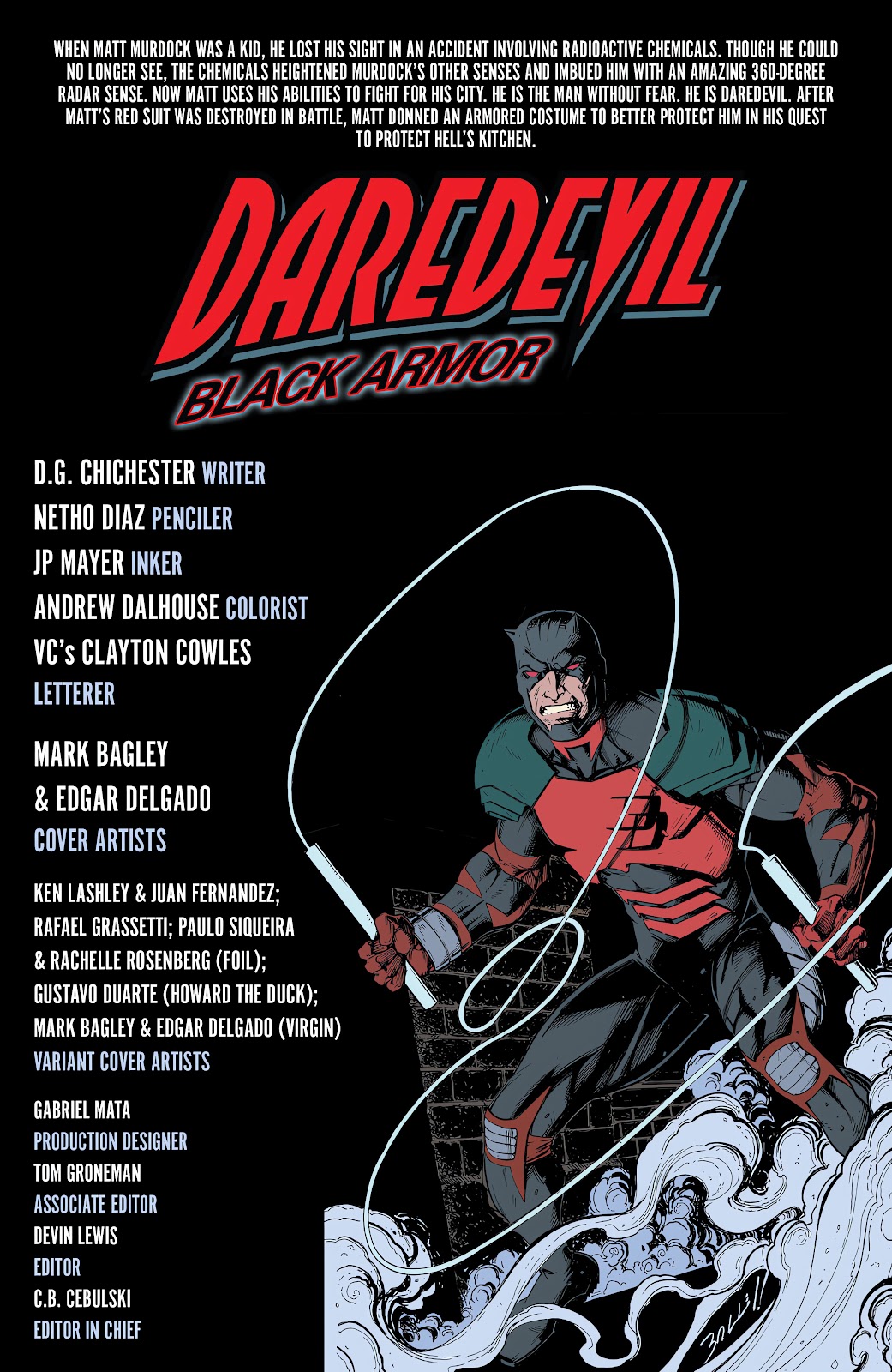 Daredevil: Black Armor issue 1 - Page 2
