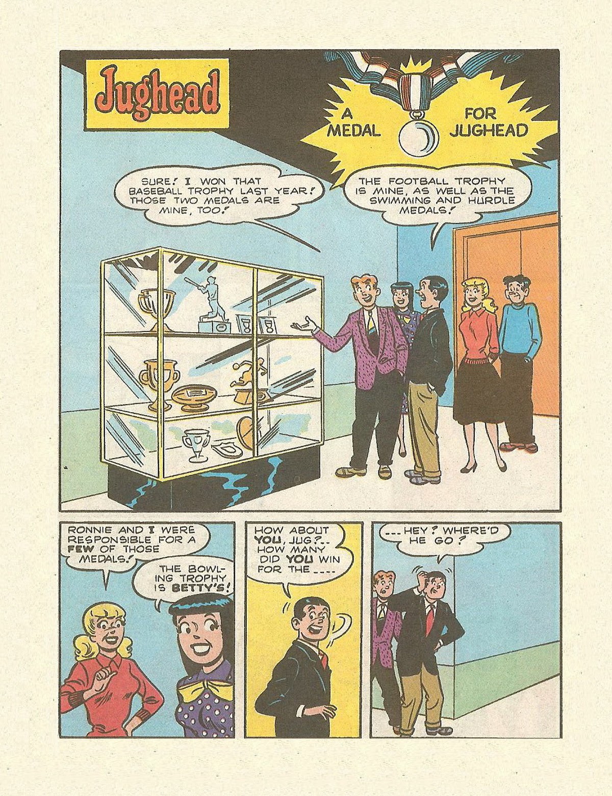 Read online Archie's Double Digest Magazine comic -  Issue #72 - 154