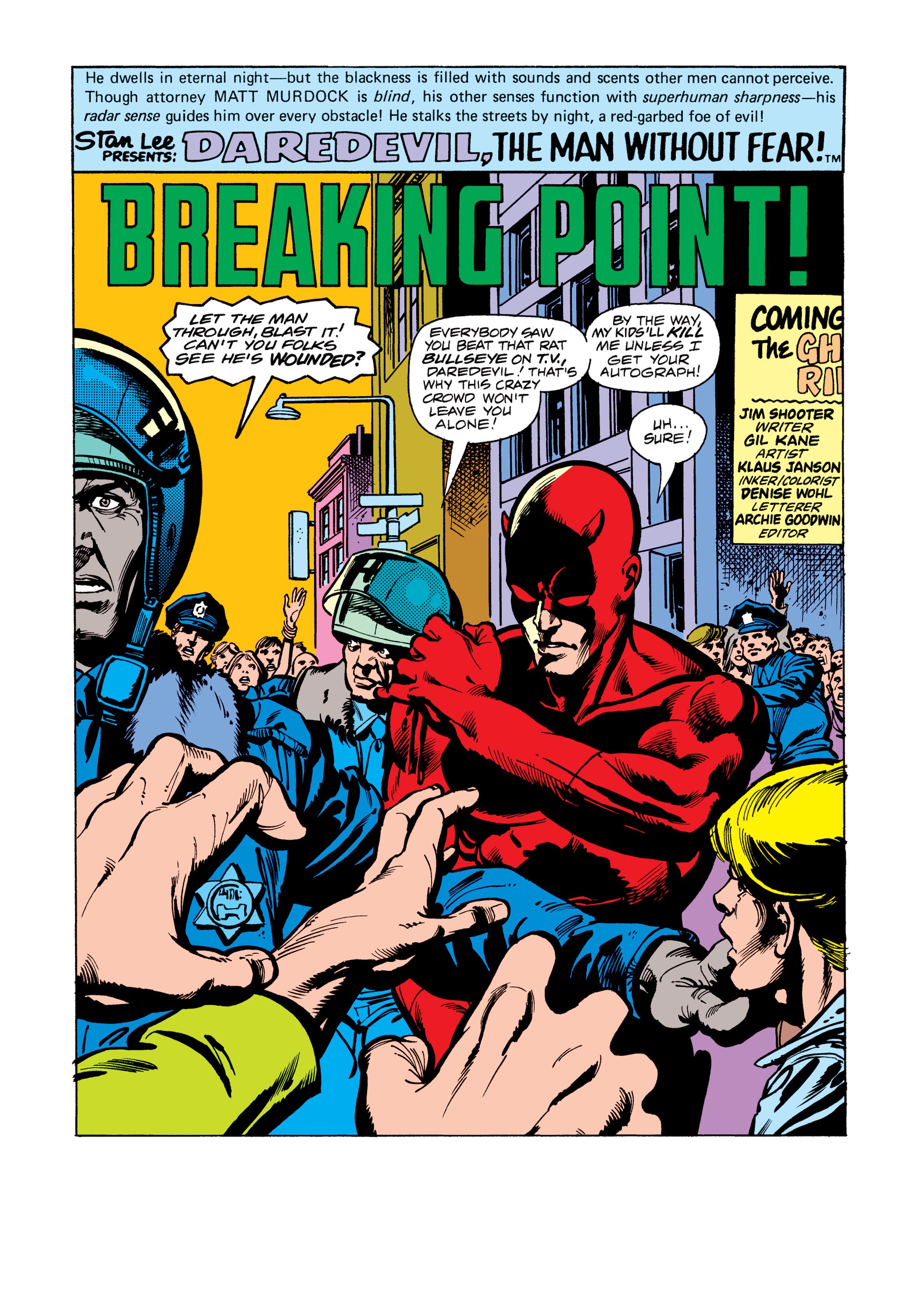 Read online Marvel Masterworks: Daredevil comic -  Issue # TPB 14 (Part 1) - 63