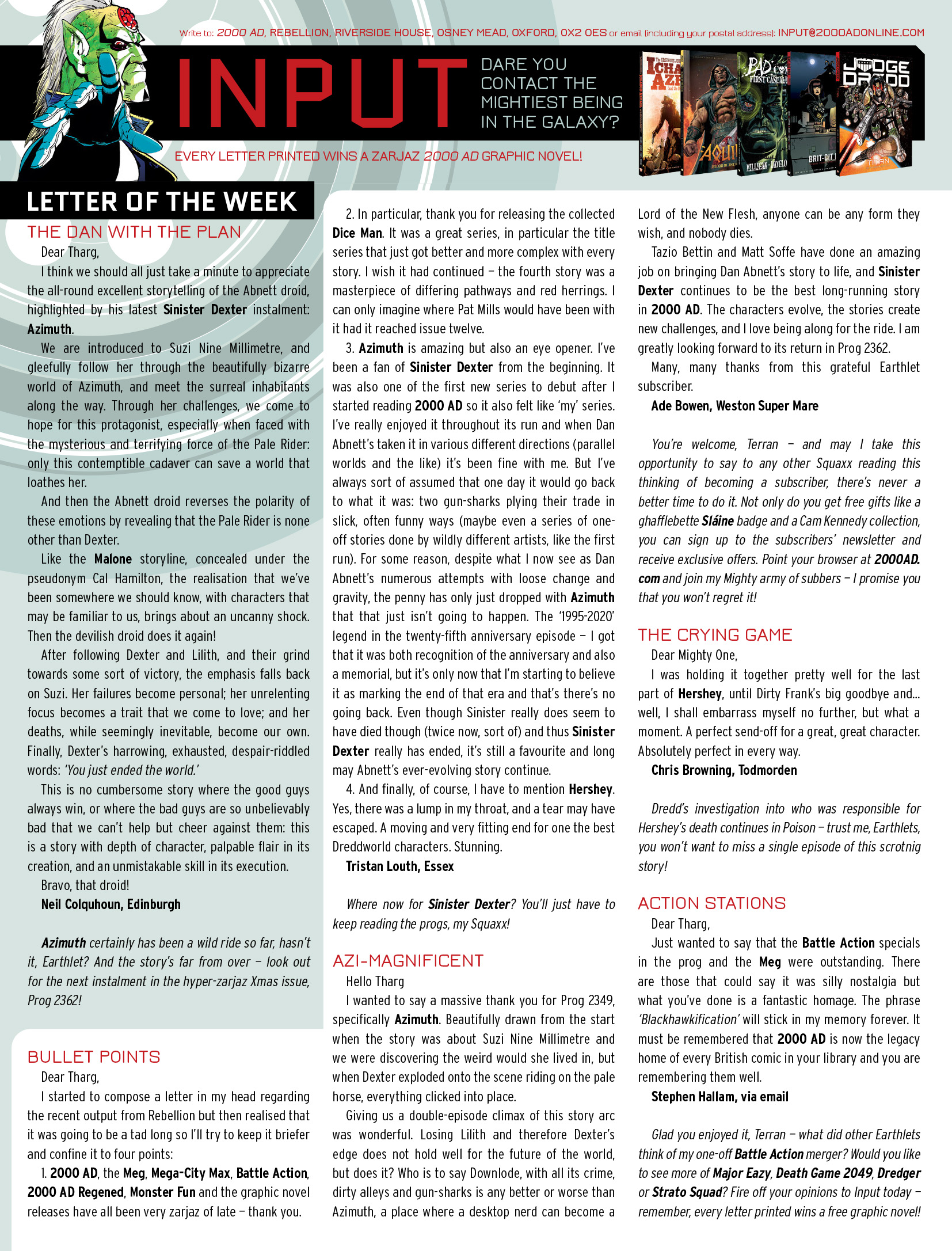 Read online 2000 AD comic -  Issue #2352 - 31