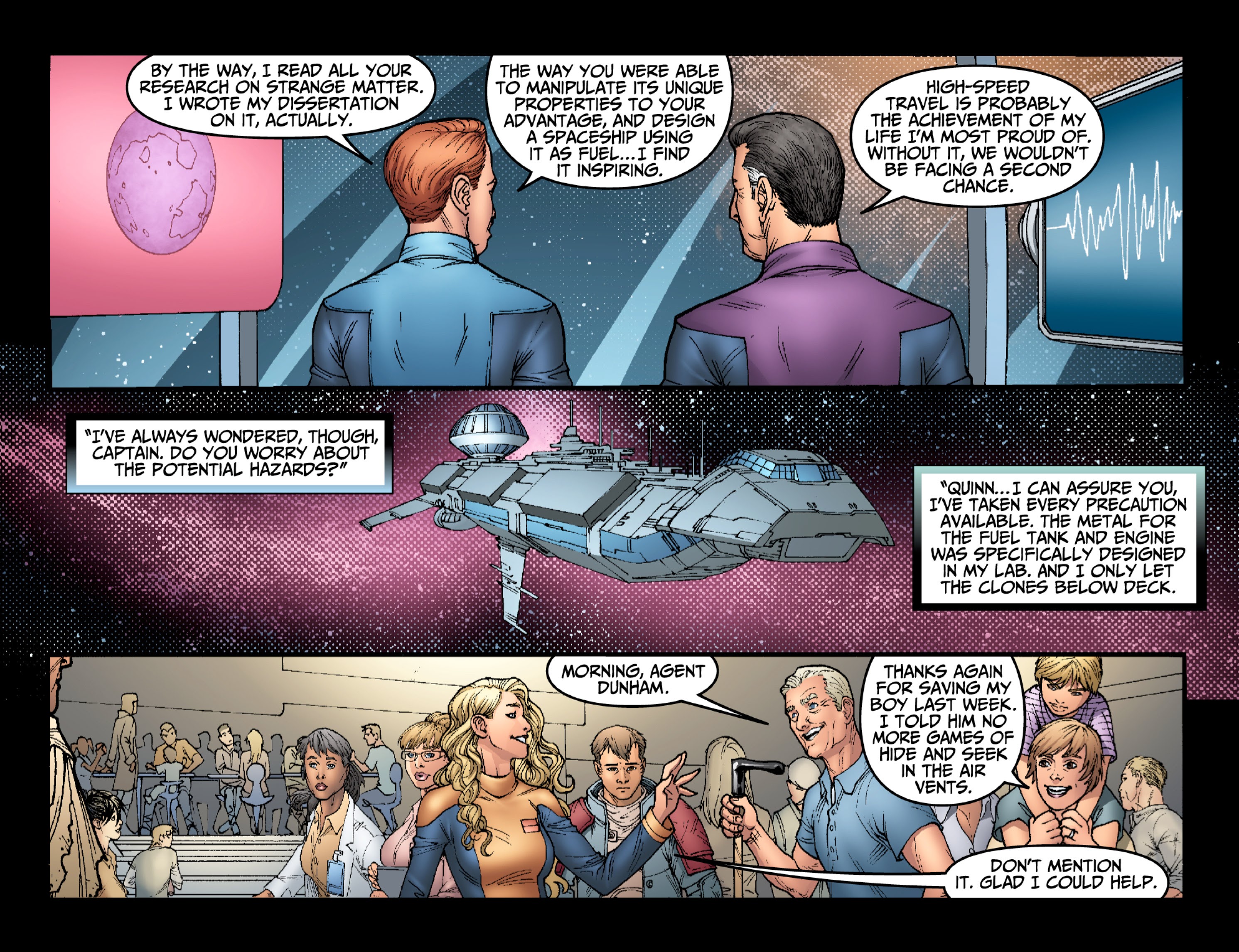 Read online Beyond The Fringe comic -  Issue #5B - 11