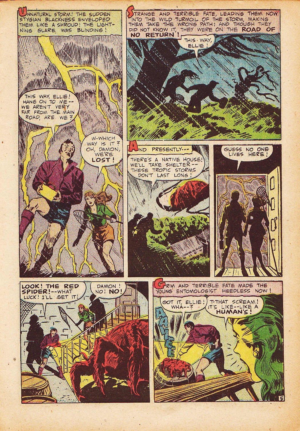Read online Witchcraft (1952) comic -  Issue #3 - 7