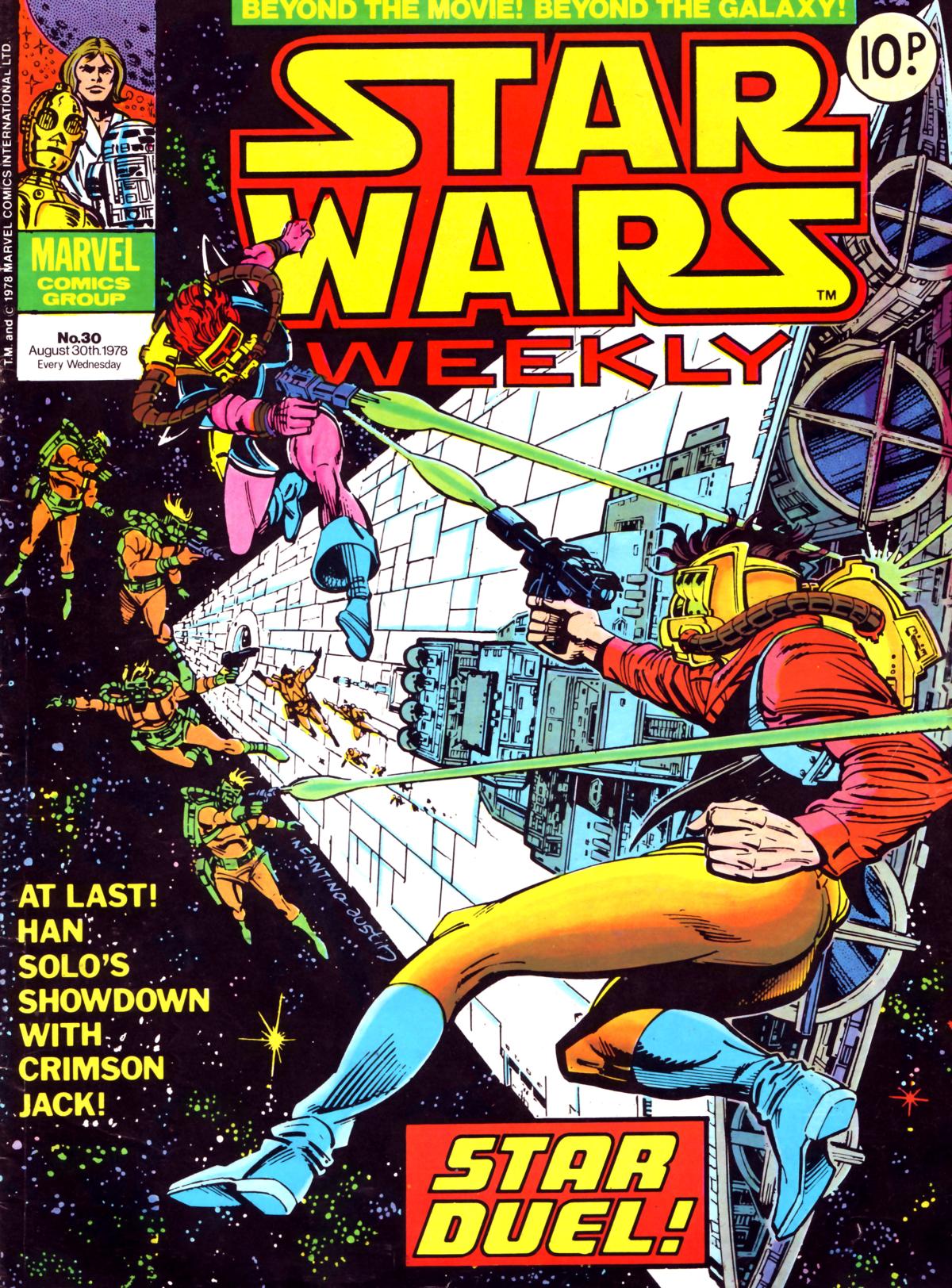 Read online Star Wars Weekly comic -  Issue #30 - 1
