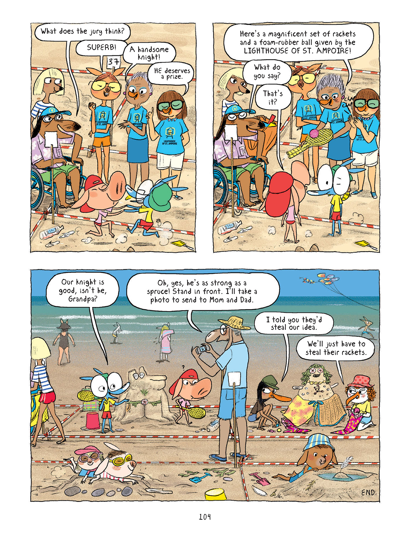 Read online Ariol comic -  Issue # TPB 8 - 106