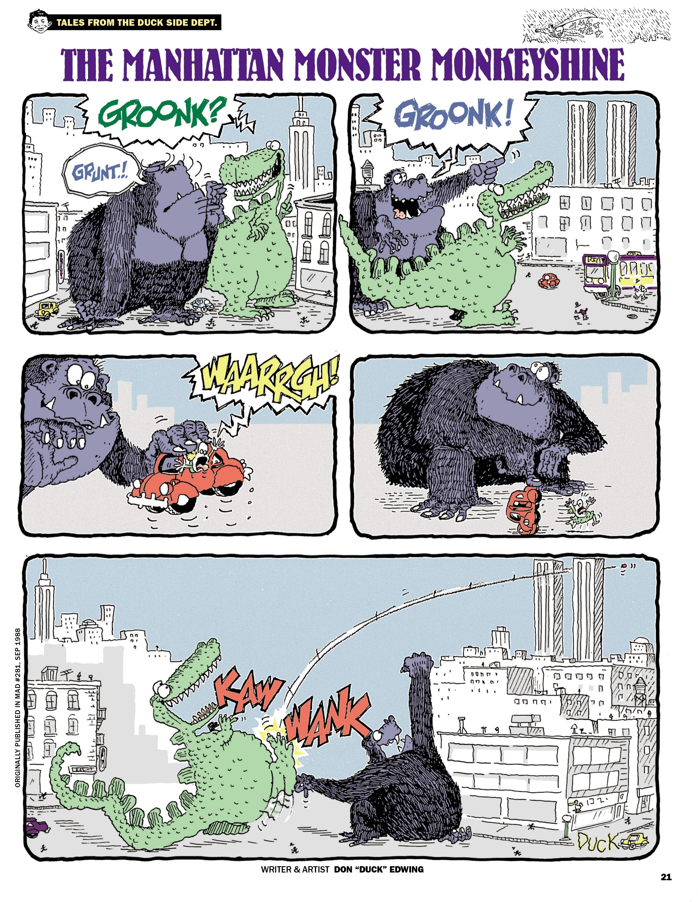 Read online MAD Magazine comic -  Issue #20 - 21