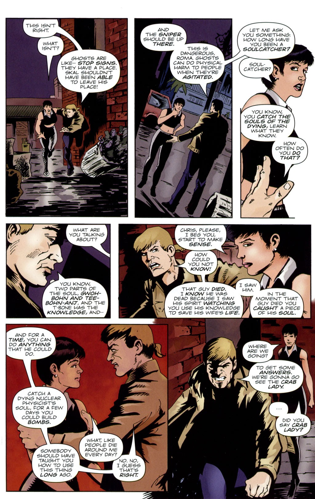 Read online Soulcatcher comic -  Issue # TPB - 27