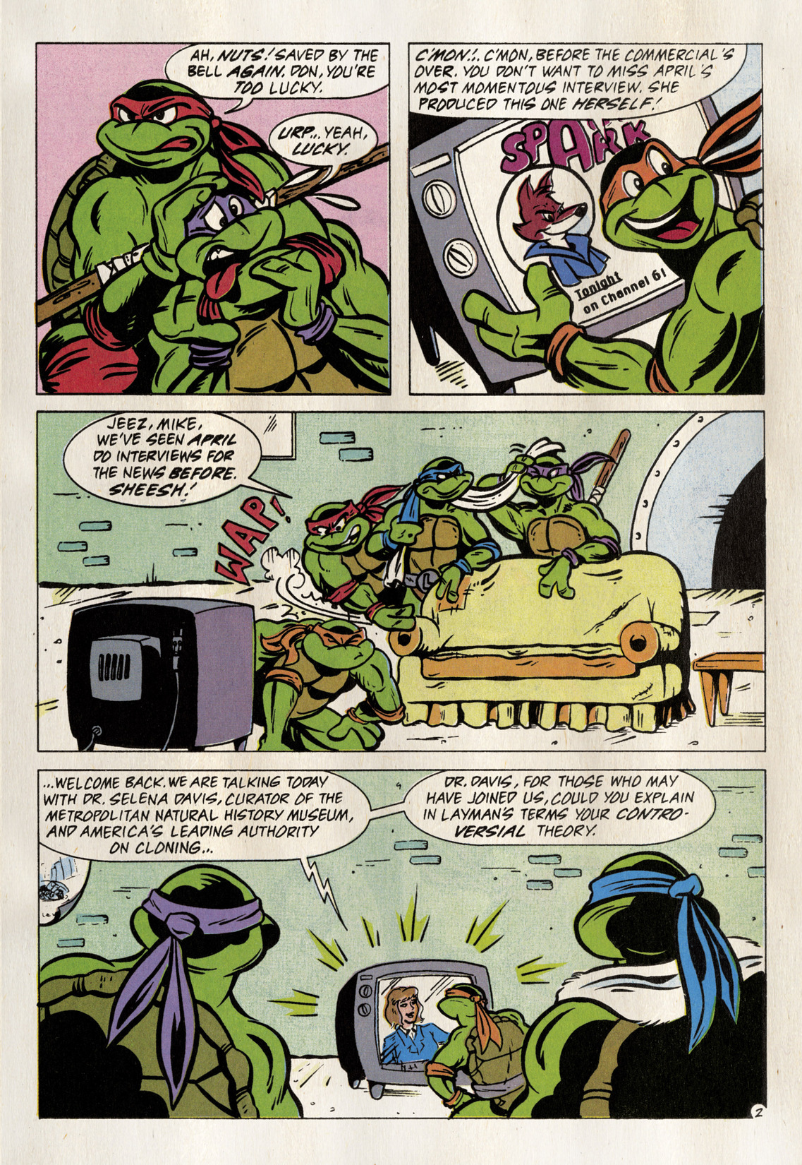 Read online Teenage Mutant Ninja Turtles Adventures (2012) comic -  Issue # TPB 10 - 6