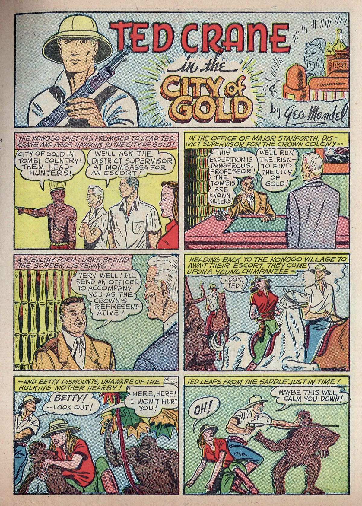 Read online Exciting Comics comic -  Issue #3 - 13