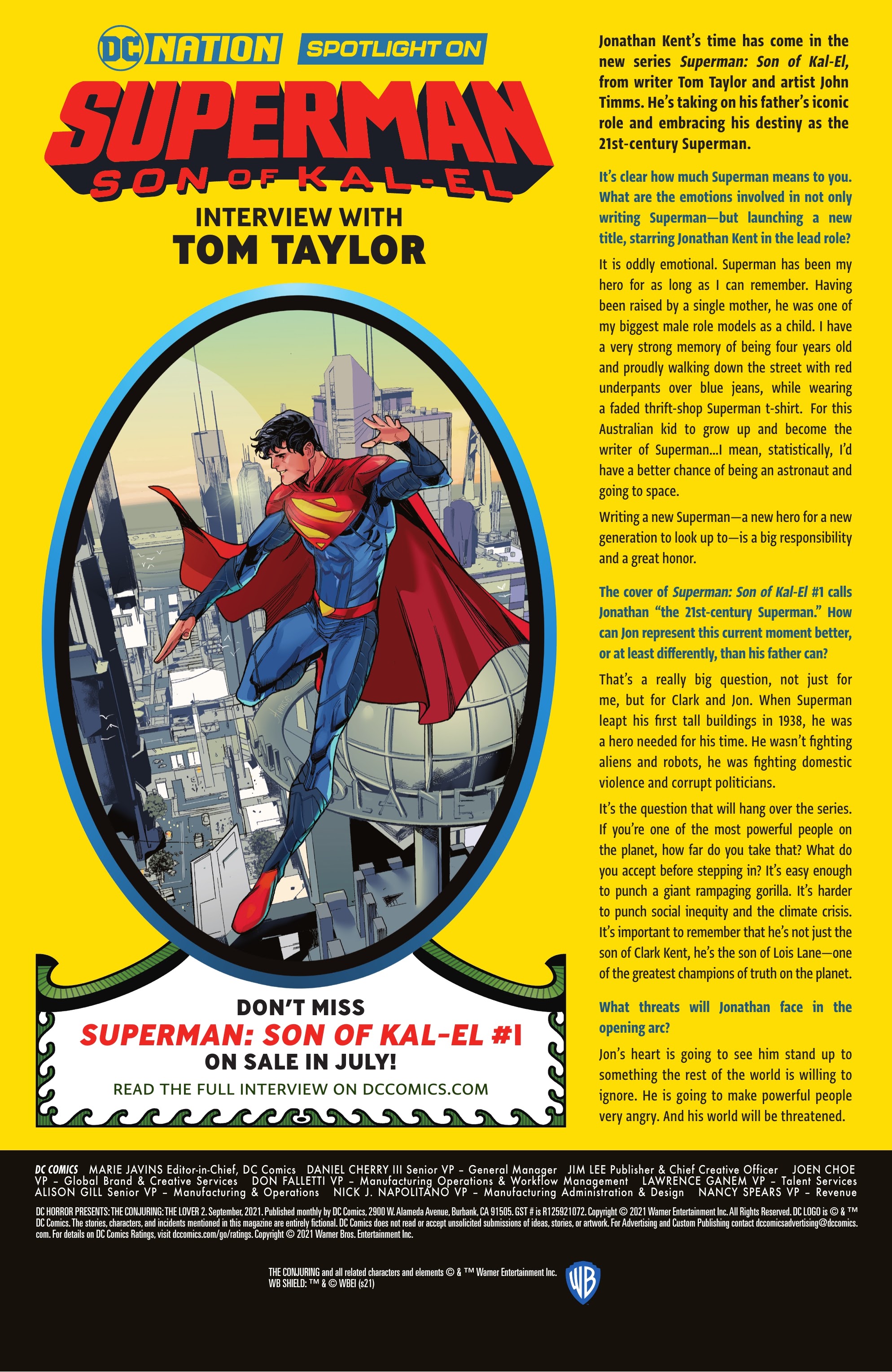 Read online DC Horror Presents: The Conjuring: The Lover comic -  Issue #2 - 27