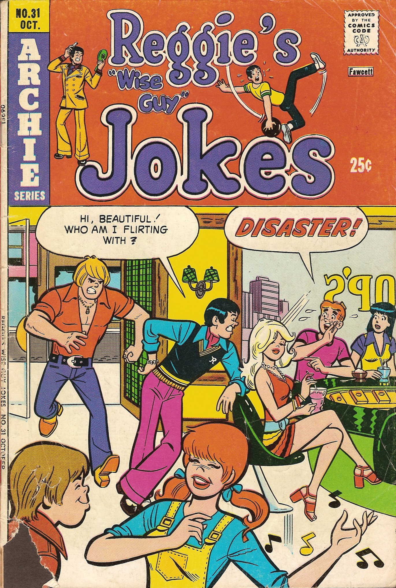 Read online Reggie's Wise Guy Jokes comic -  Issue #31 - 1