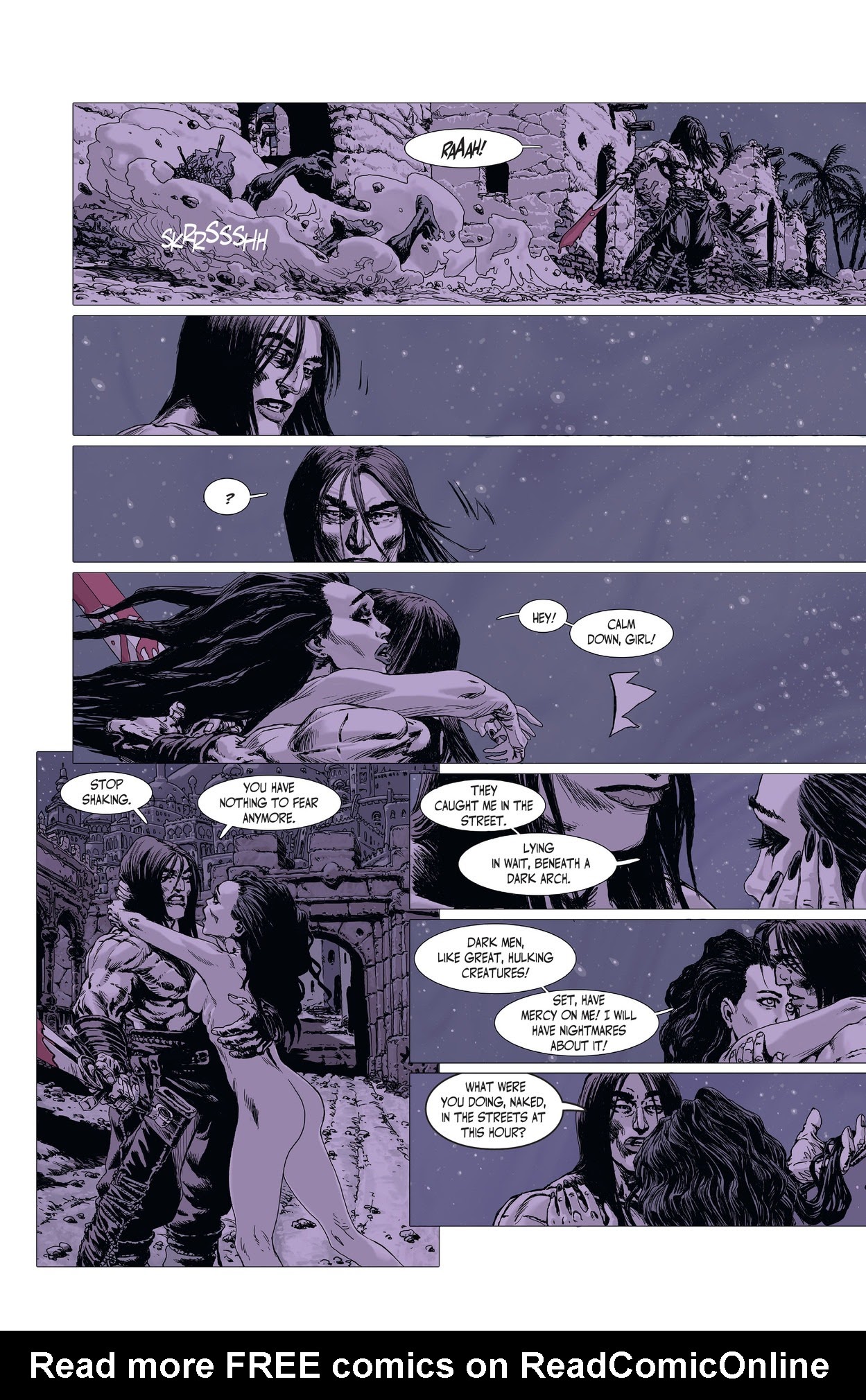 Read online The Cimmerian comic -  Issue # TPB 3 - 91